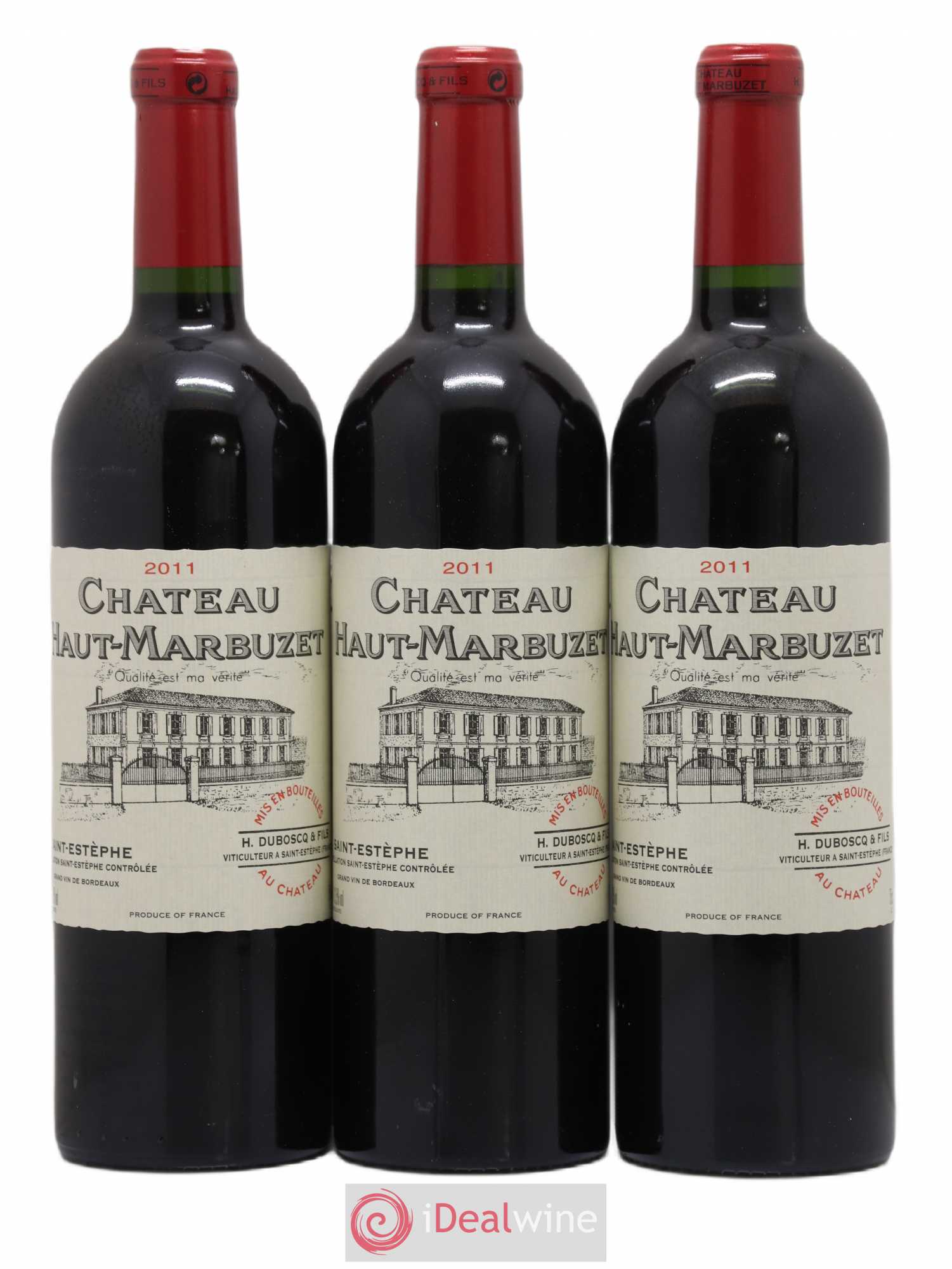 Château Haut Marbuzet (sans prix de réserve) 2011 - Lot de 3 bouteilles - 0