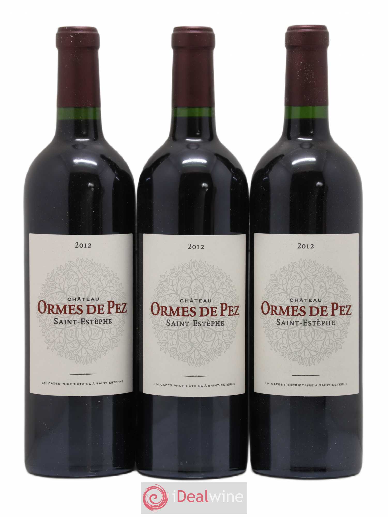 Château les Ormes de Pez  (sans prix de réserve) 2012 - Lot de 6 bouteilles - 2