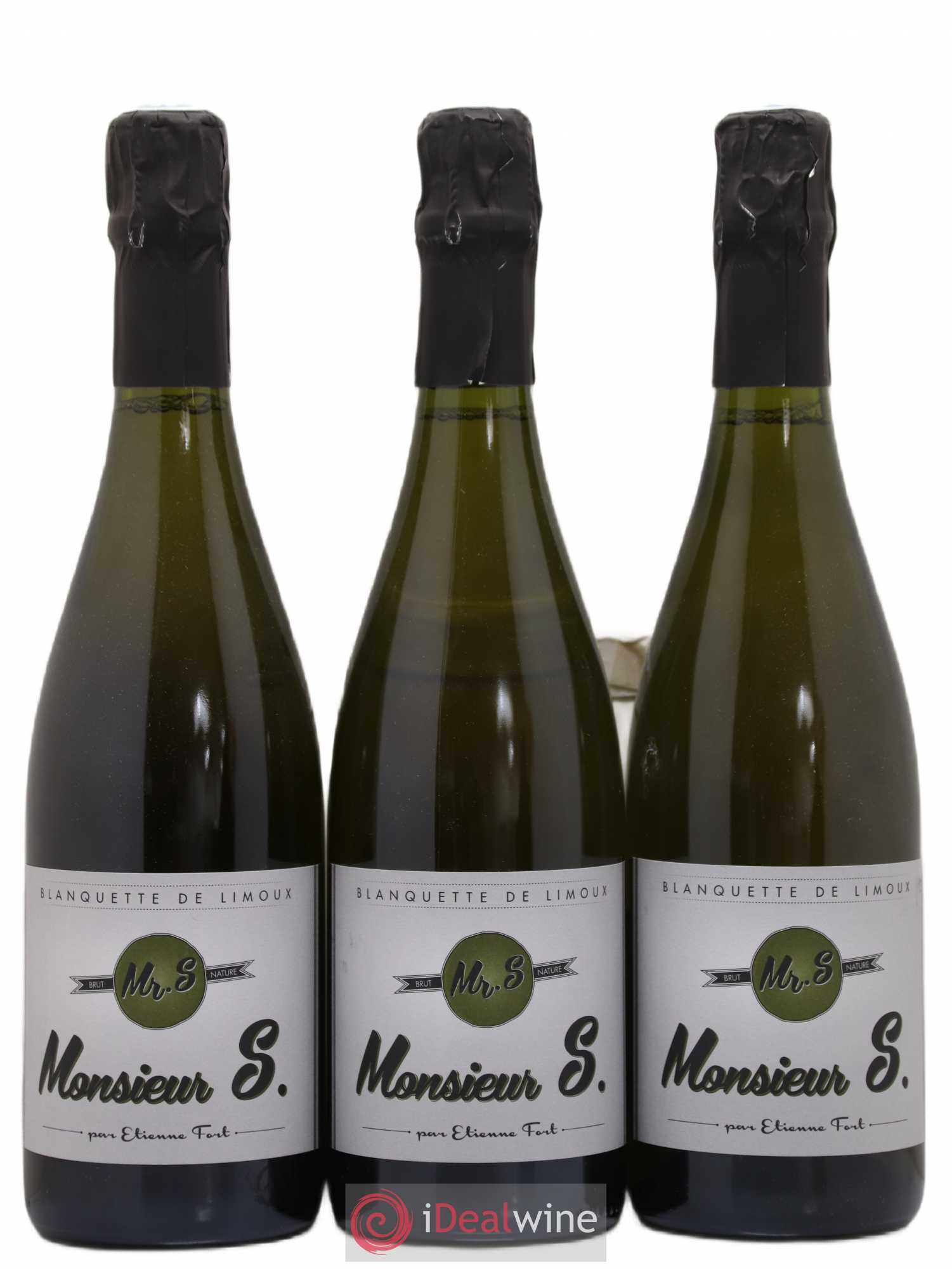 Vin de France Blanquette de Limoux Etienne Fort (sans prix de réserve) 2016 - Posten von 3 Flaschen - 0