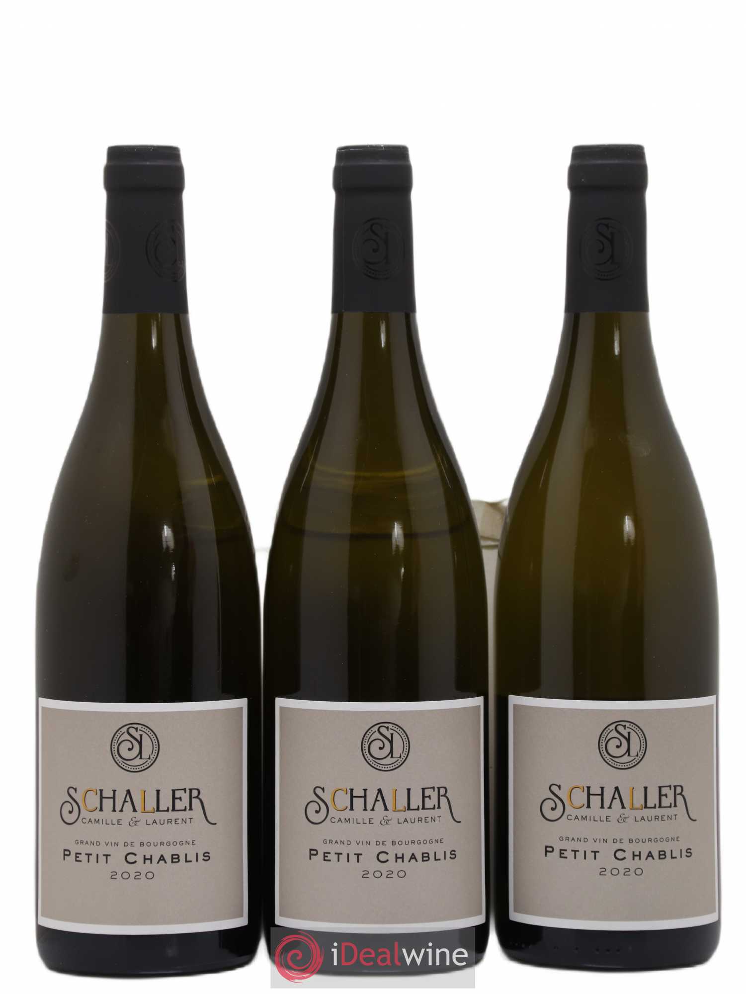 Petit Chablis Domaine Schaller Camille & Laurent (sans prix de réserve) 2020 - Posten von 3 Flaschen - 0