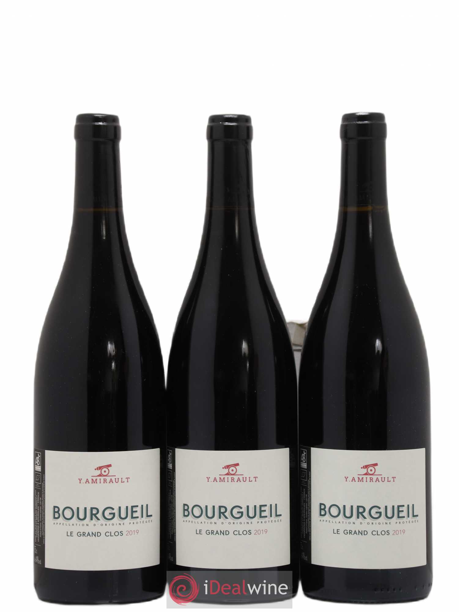 Bourgueil Grand Clos Yannick Amirault (Domaine) (sans prix de réserve) 2019 - Lot de 3 bouteilles - 0