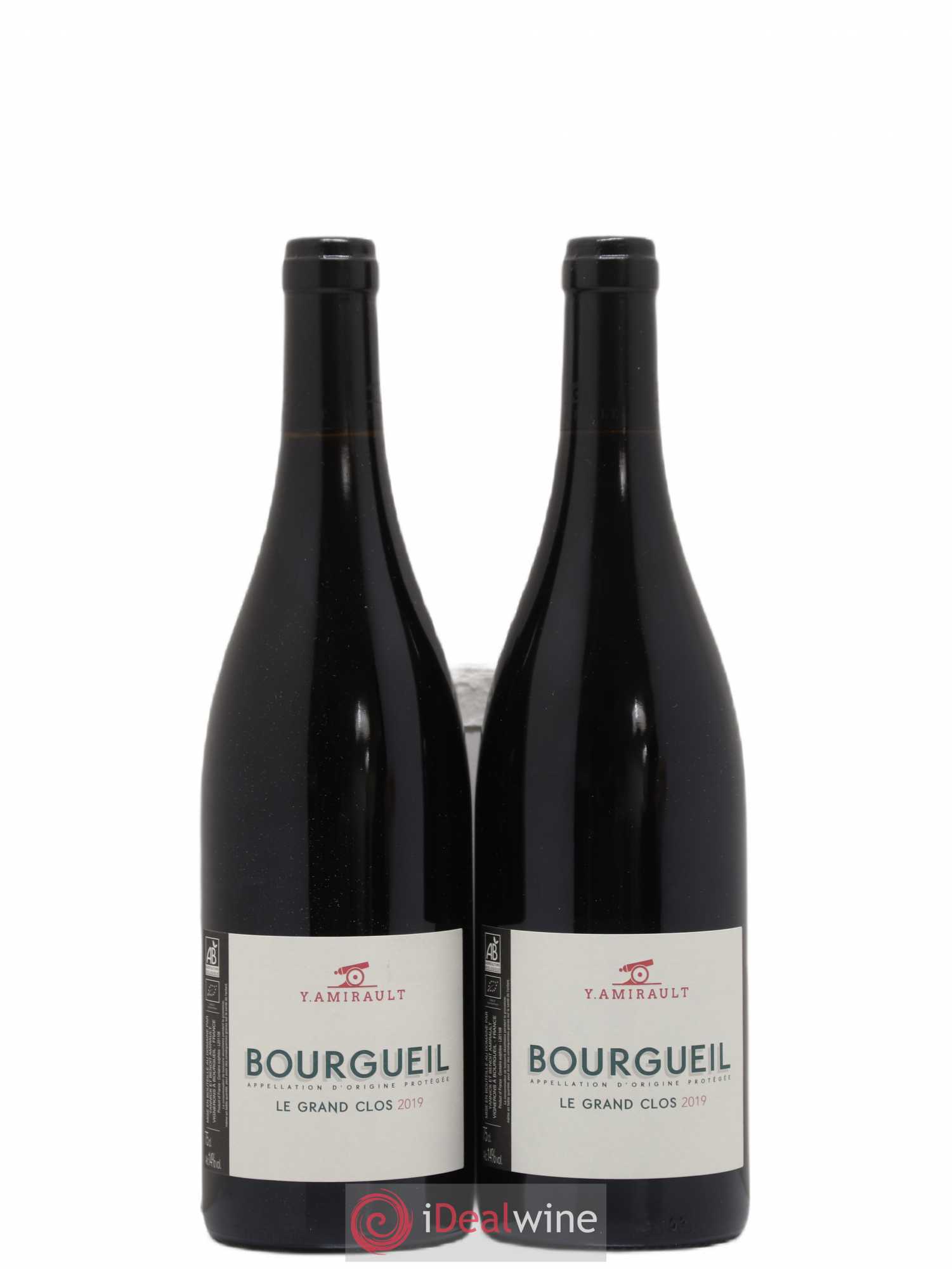 Bourgueil Grand Clos Yannick Amirault (Domaine) (sans prix de réserve) 2019 - Lot de 2 bouteilles - 0
