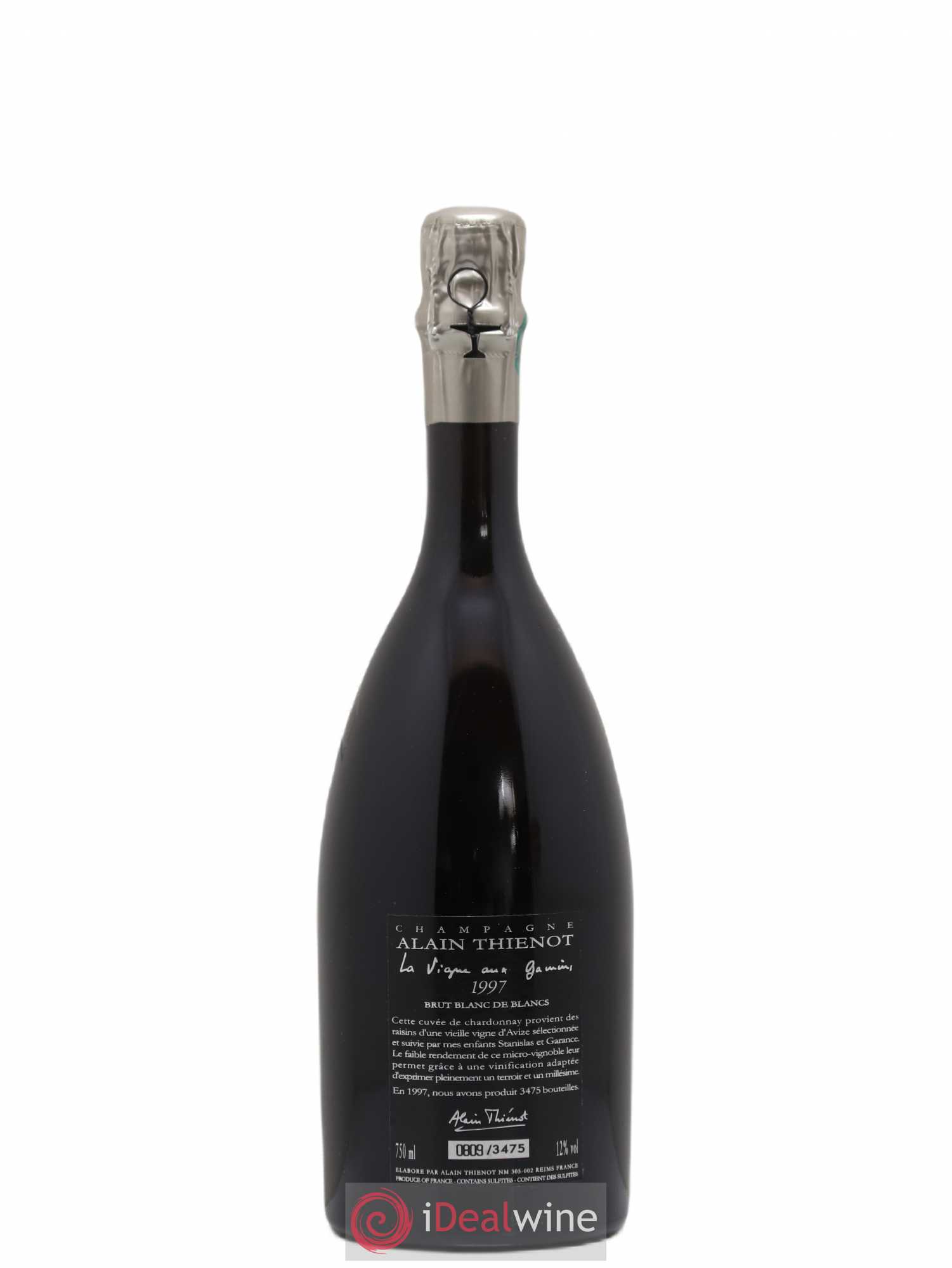 La Vigne aux Gamins Alain Thiénot  (sans prix de réserve) 1997 - Lot de 1 bouteille - 1