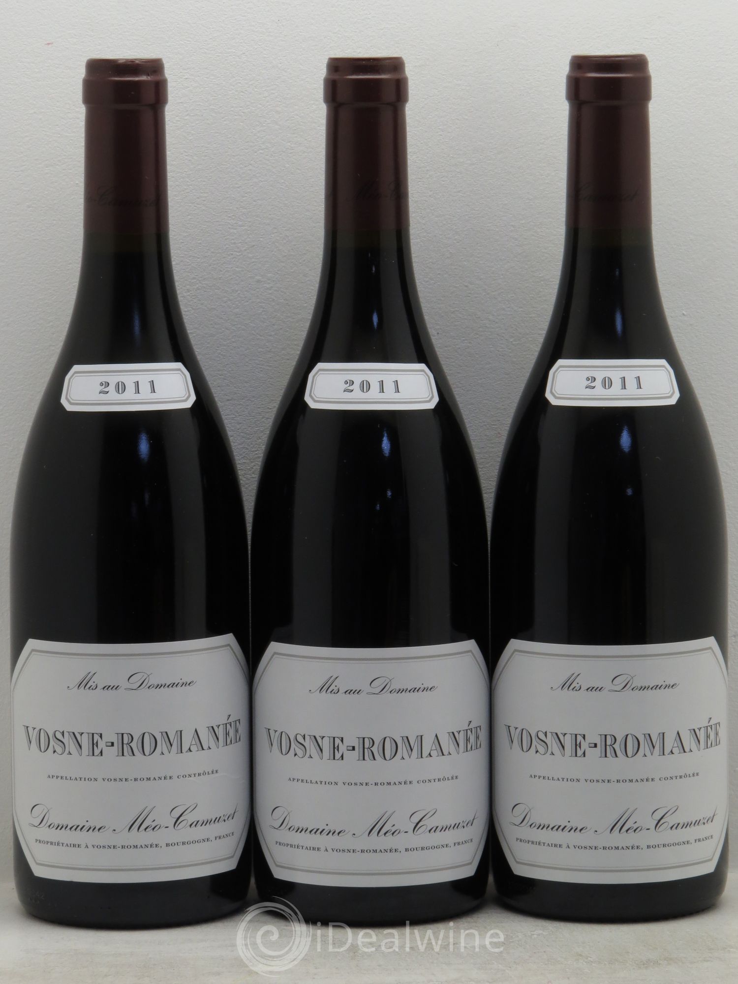 Vosne-Romanée Méo-Camuzet (Domaine) 2011 - Lot de 3 bouteilles - 0