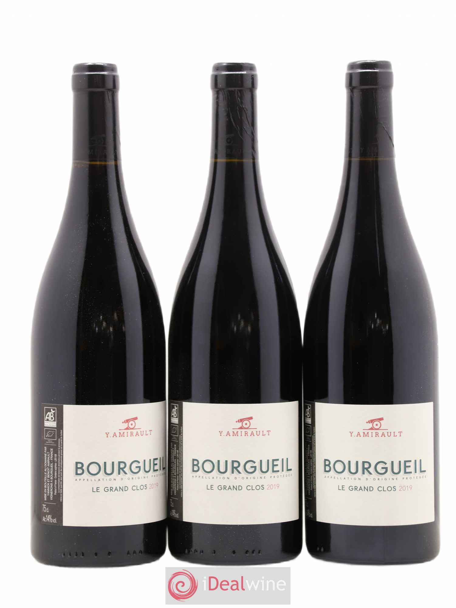 Bourgueil Grand Clos Yannick Amirault (Domaine) (sans prix de réserve) 2019 - Lot de 3 bouteilles - 0