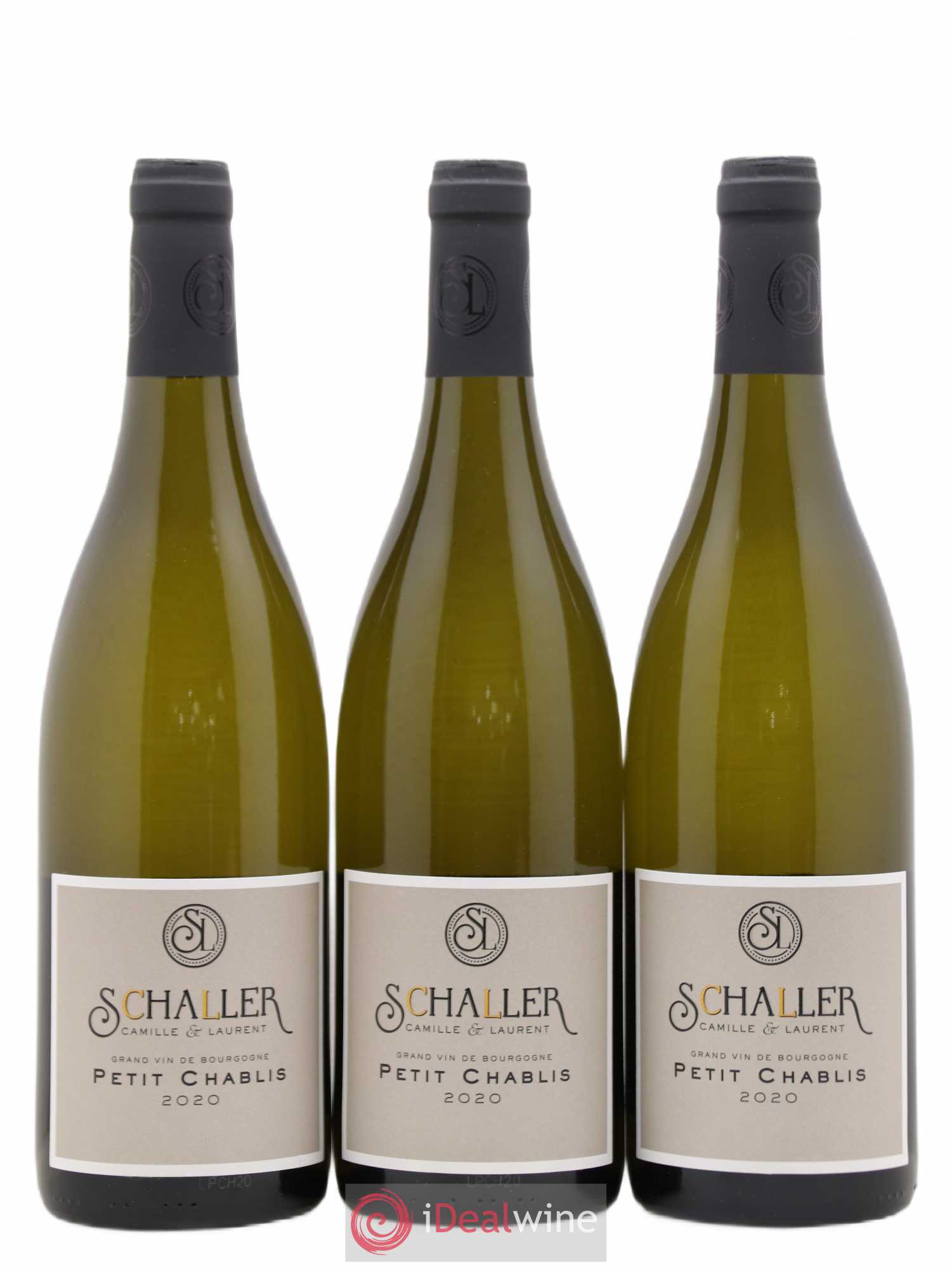 Petit Chablis Domaine Schaller Camille & Laurent (sans prix de réserve) 2020 - Posten von 3 Flaschen - 0