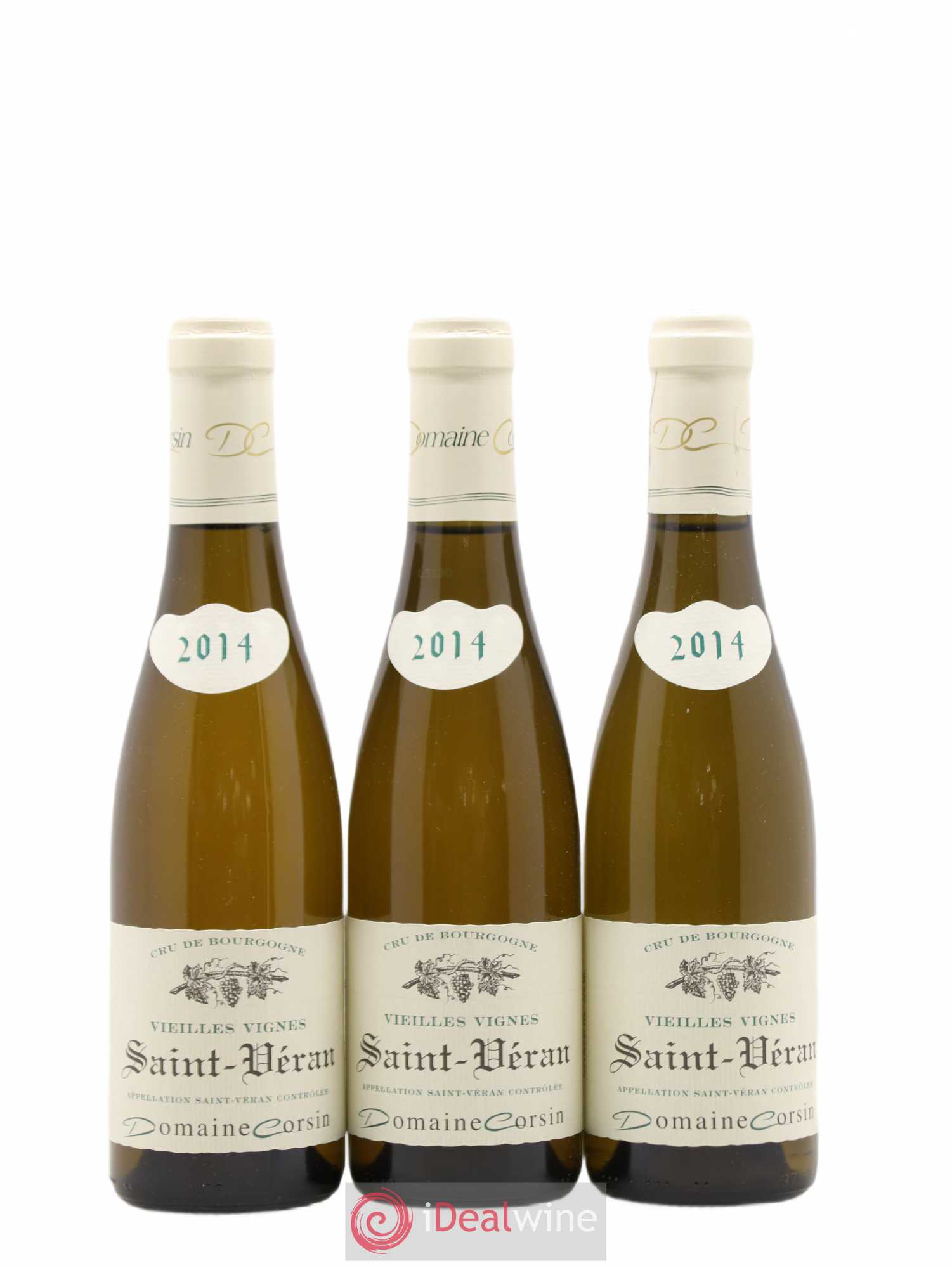 Saint-Véran Vieilles Vignes Domaine Corsin (sans prix de réserve) 2014 - Posten von 6 Demi-Flaschen - 1