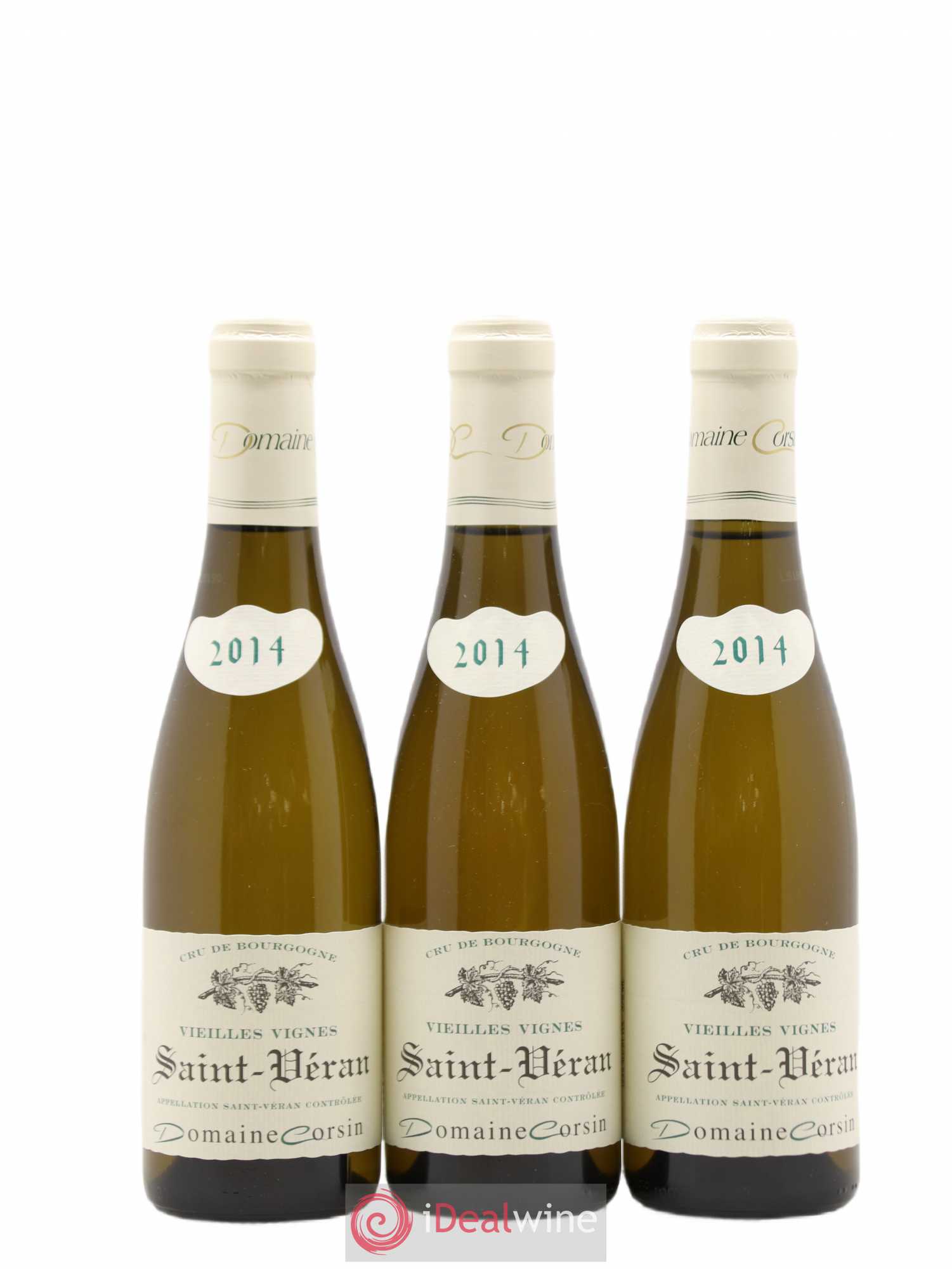 Saint-Véran Vieilles Vignes Domaine Corsin (sans prix de réserve) 2014 - Posten von 6 Demi-Flaschen - 2