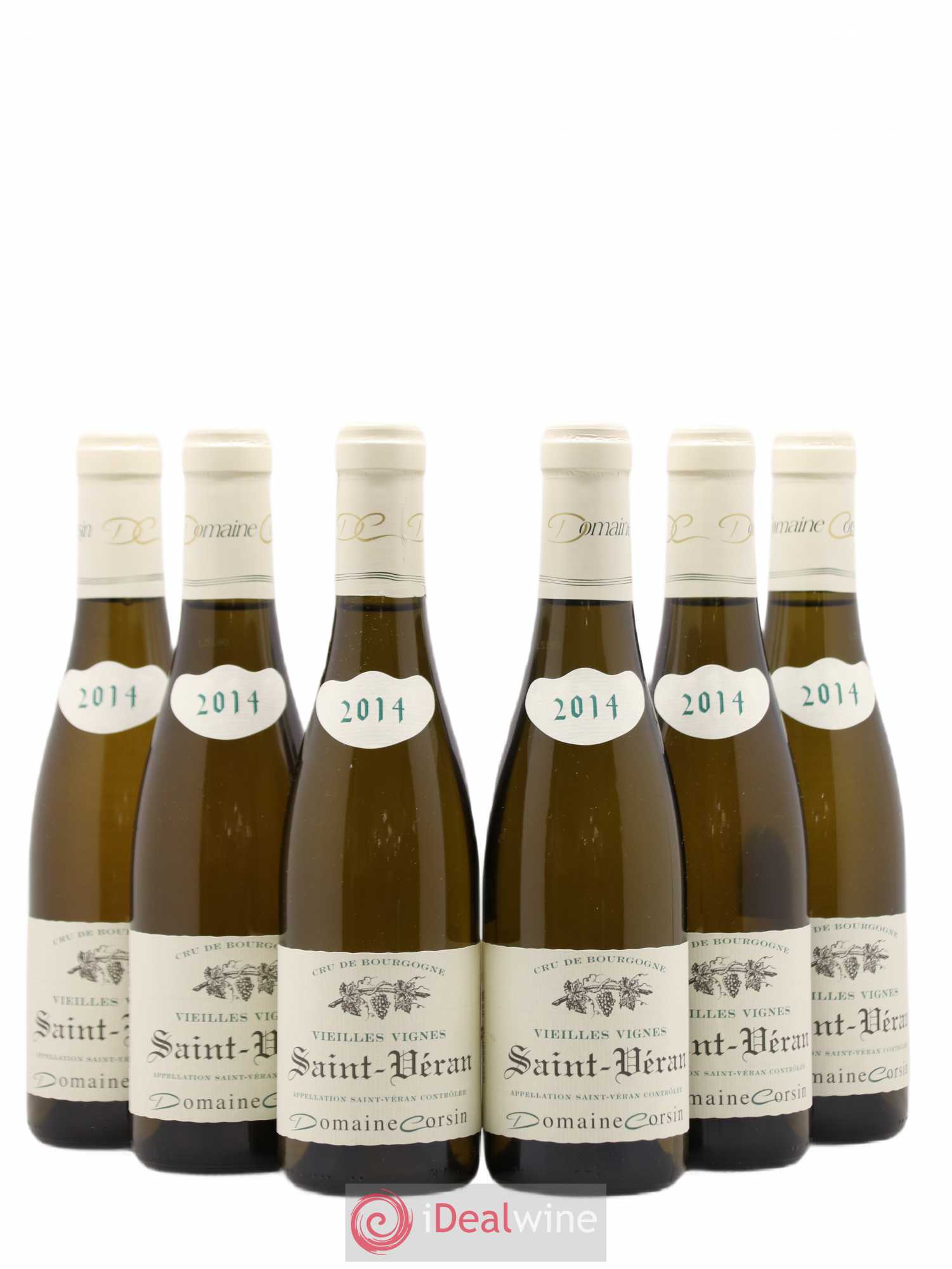 Saint-Véran Vieilles Vignes Domaine Corsin (sans prix de réserve) 2014 - Posten von 6 Demi-Flaschen - 0