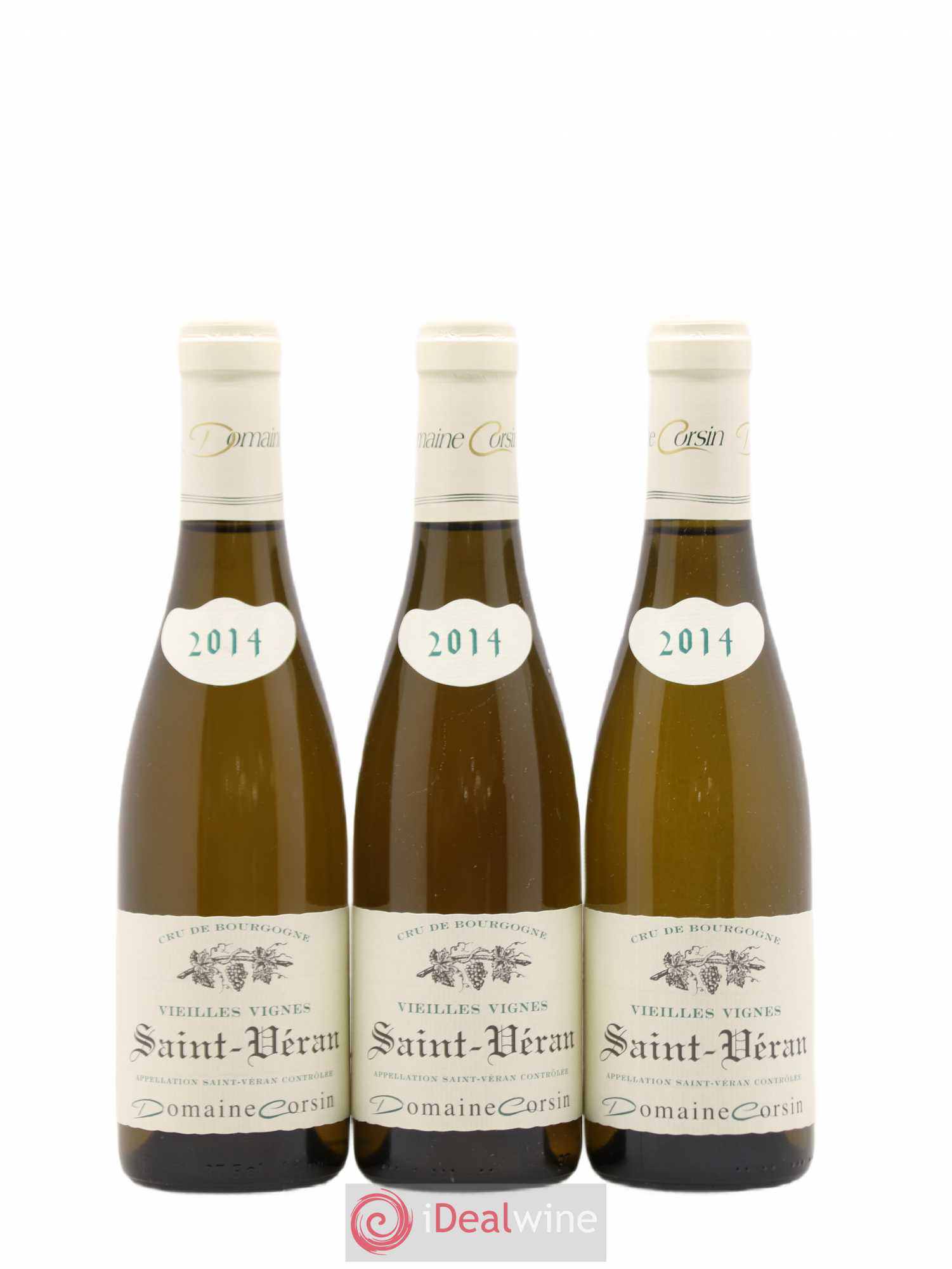 Saint-Véran Vieilles Vignes Domaine Corsin (sans prix de réserve) 2014 - Posten von 6 Demi-Flaschen - 2