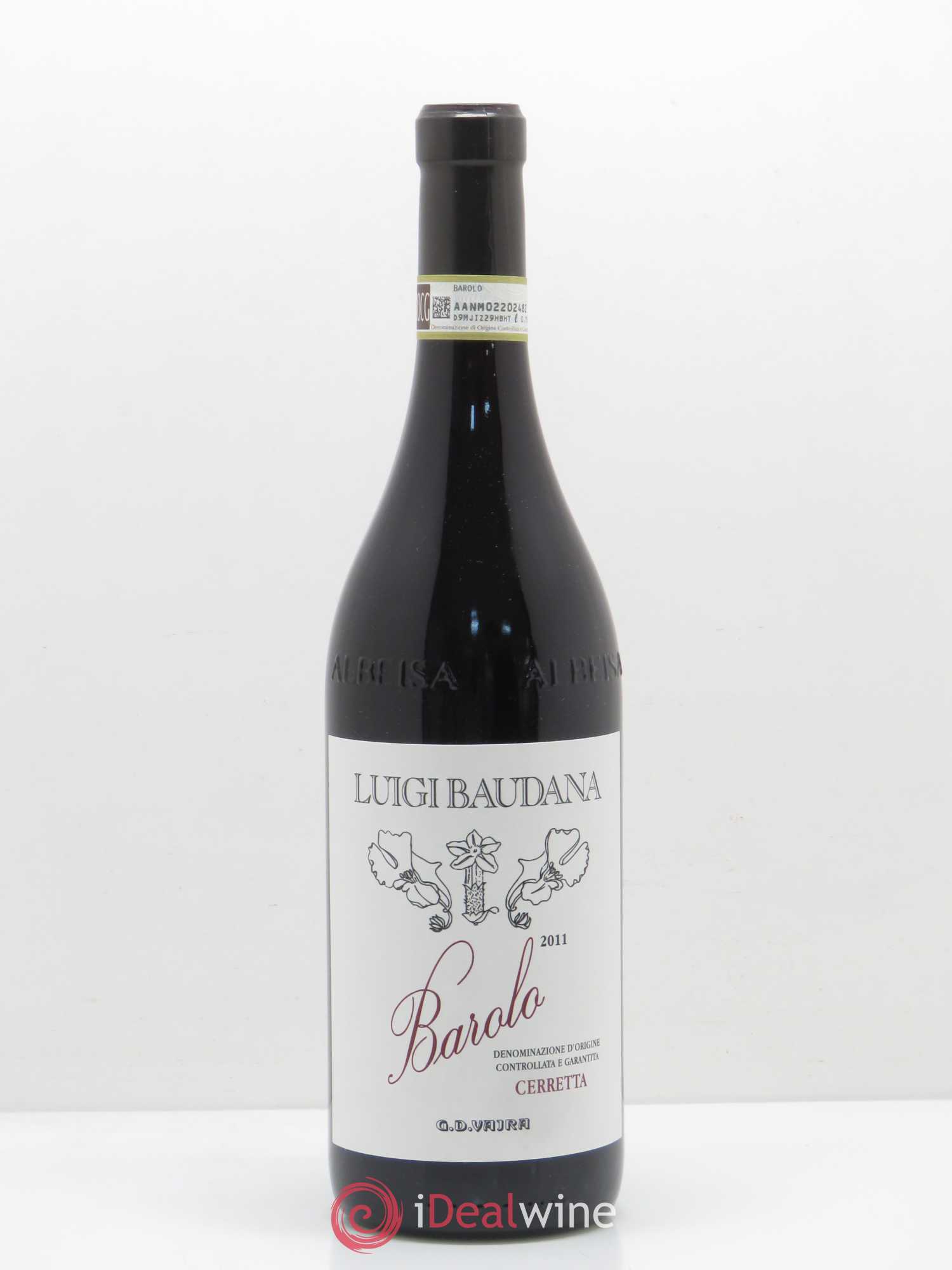 Barolo Ceretta GD Vajra Luigi Baudana 2011 - Posten von 1 Flasche - 0