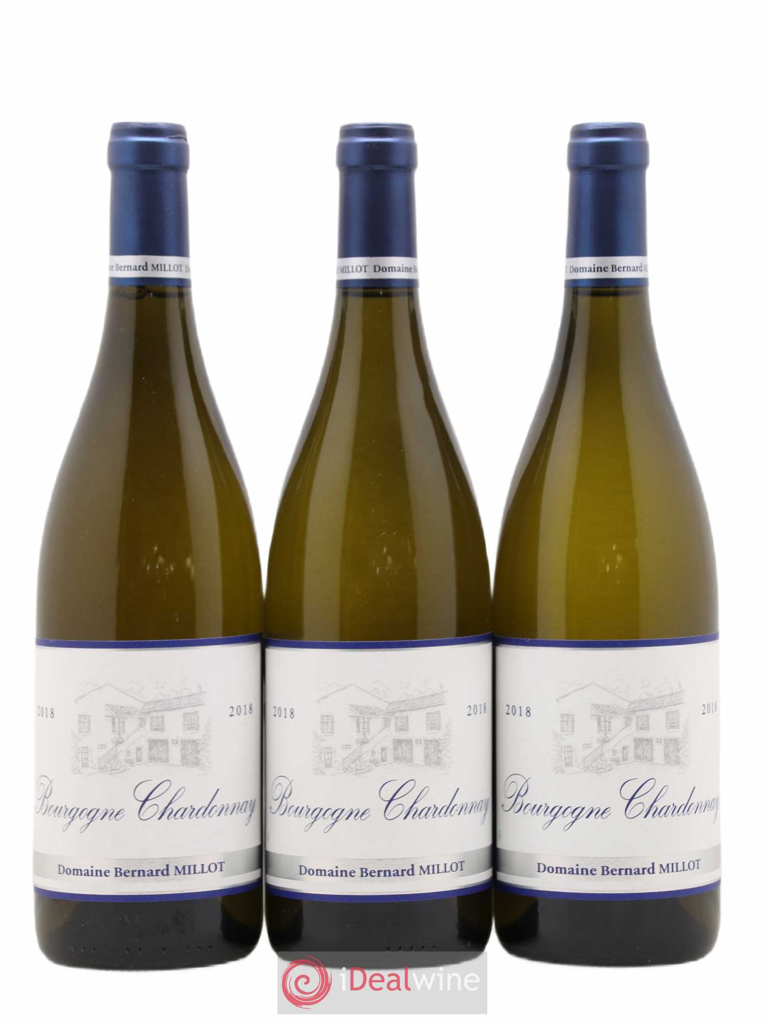 Bourgogne Bernard Millot (sans prix de réserve) 2018 - Posten von 3 Flaschen - 0