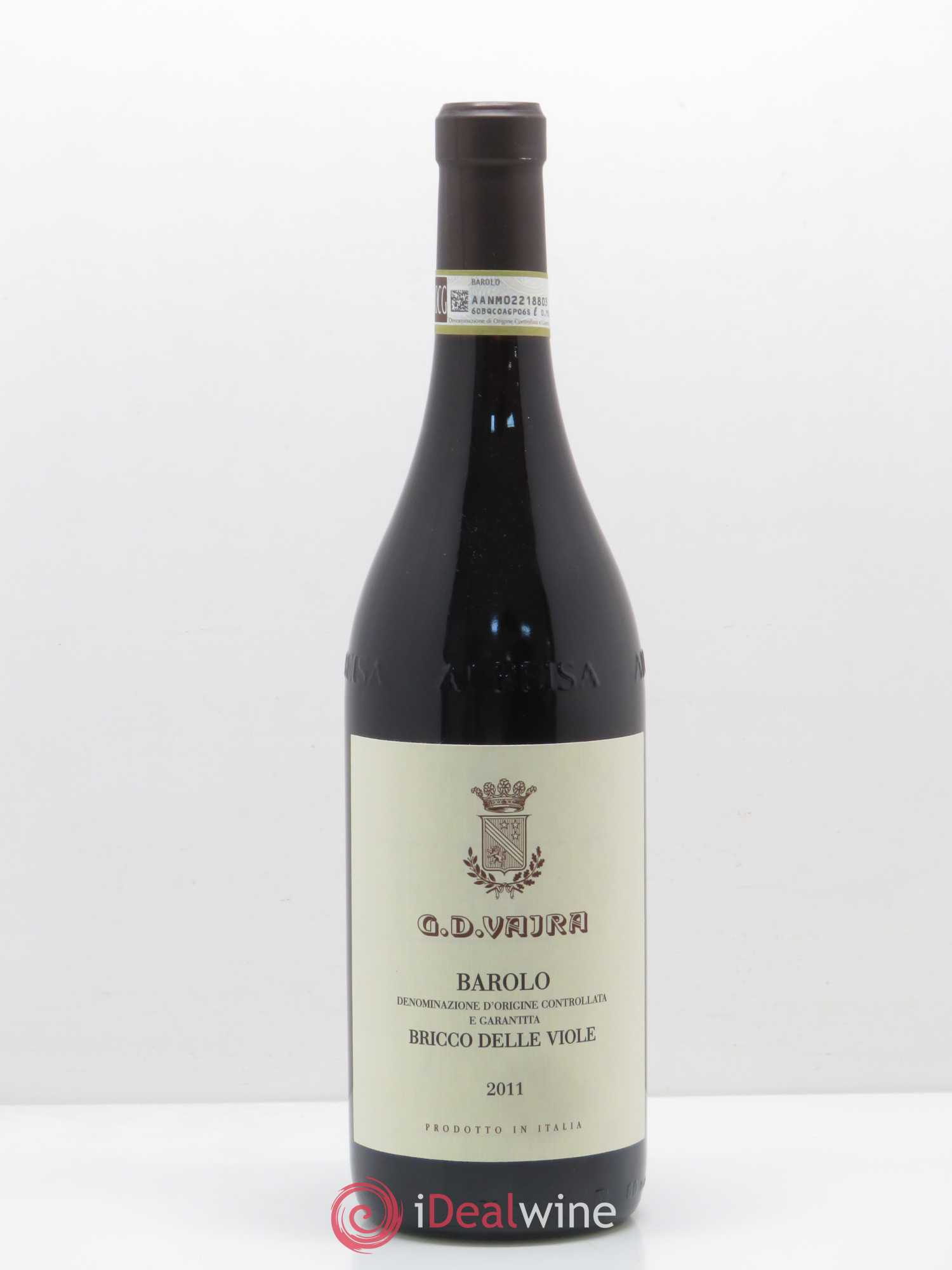 Barolo Bricco Delle Viole GD Vajra (sans prix de réserve) 2011 - Posten von 1 Flasche - 0