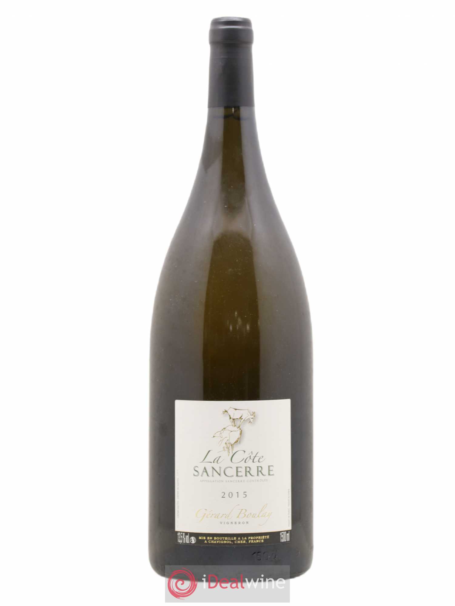 Sancerre La Côte Gérard Boulay (sans prix de réserve) 2015 - Lot de 1 magnum - 0