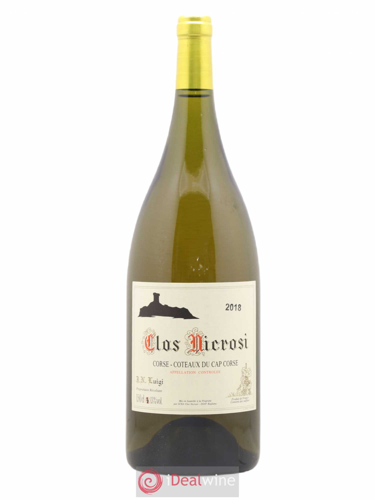 Vin de Corse Coteaux du cap Corse Clos Nicrosi (sans prix de réserve) 2018 - Posten von 1 Magnum - 0