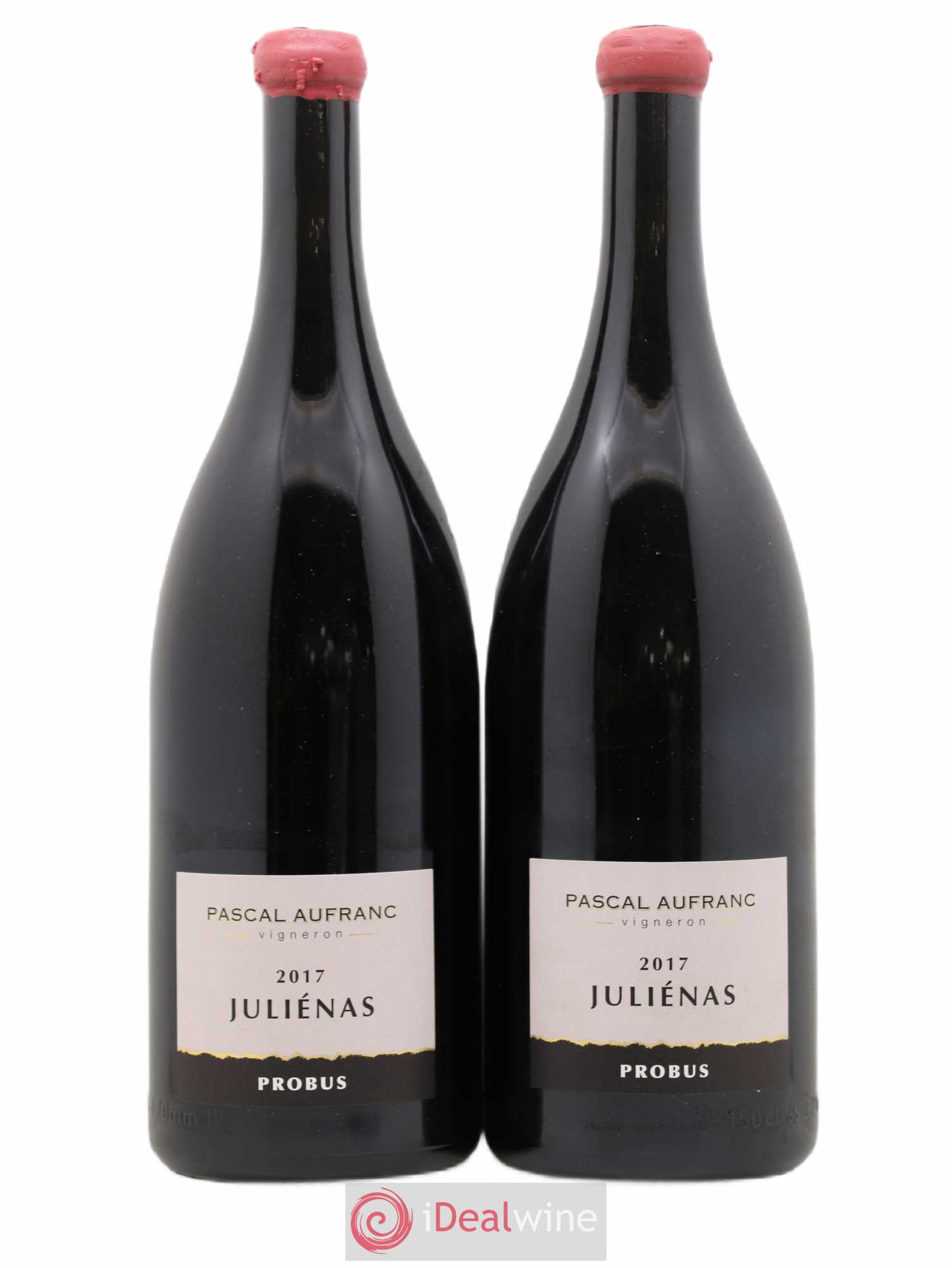 Juliénas Probus Pascal Aufranc (sans prix de réserve) 2017 - Lot de 2 magnums - 0