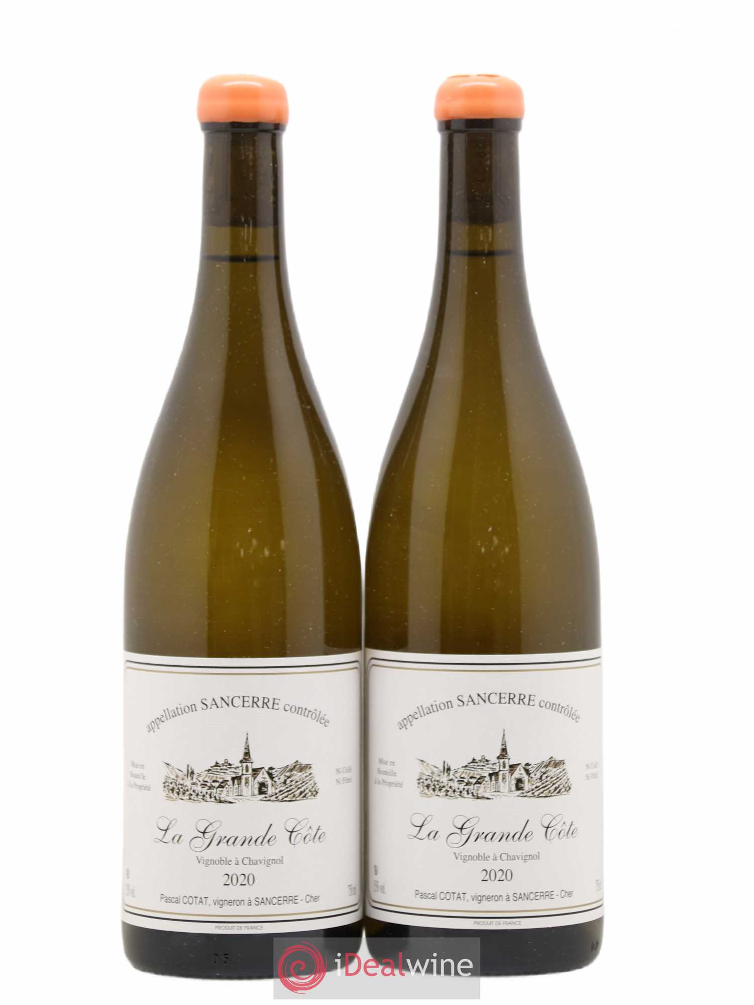 Sancerre La Grande Côte Pascal Cotat (sans prix de réserve) 2020 - Lot de 2 bouteilles - 0