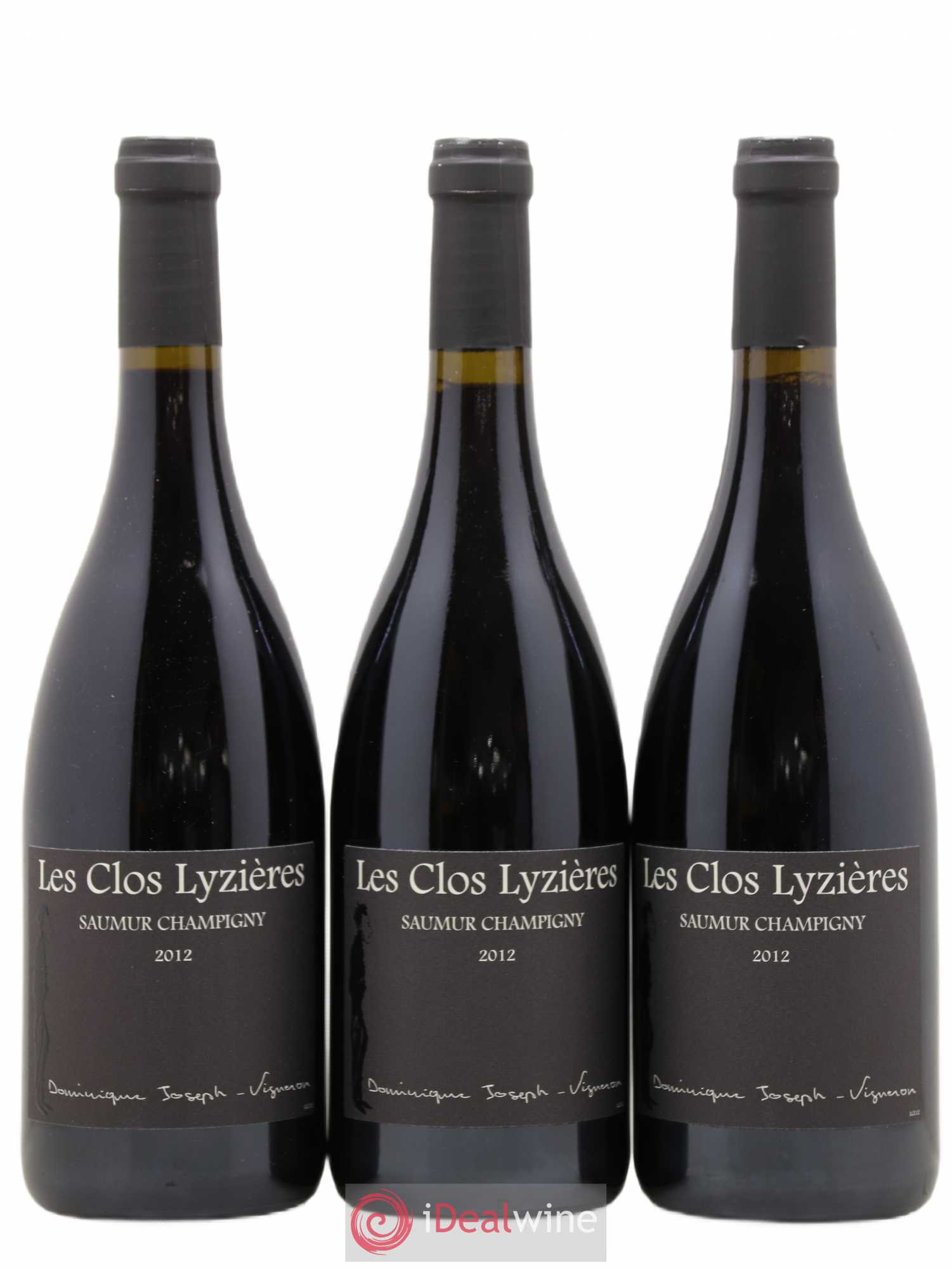 Saumur-Champigny Le Petit Saint Vincent Les Clos Lyzières (sans prix de réserve) 2012 - Posten von 3 Flaschen - 0