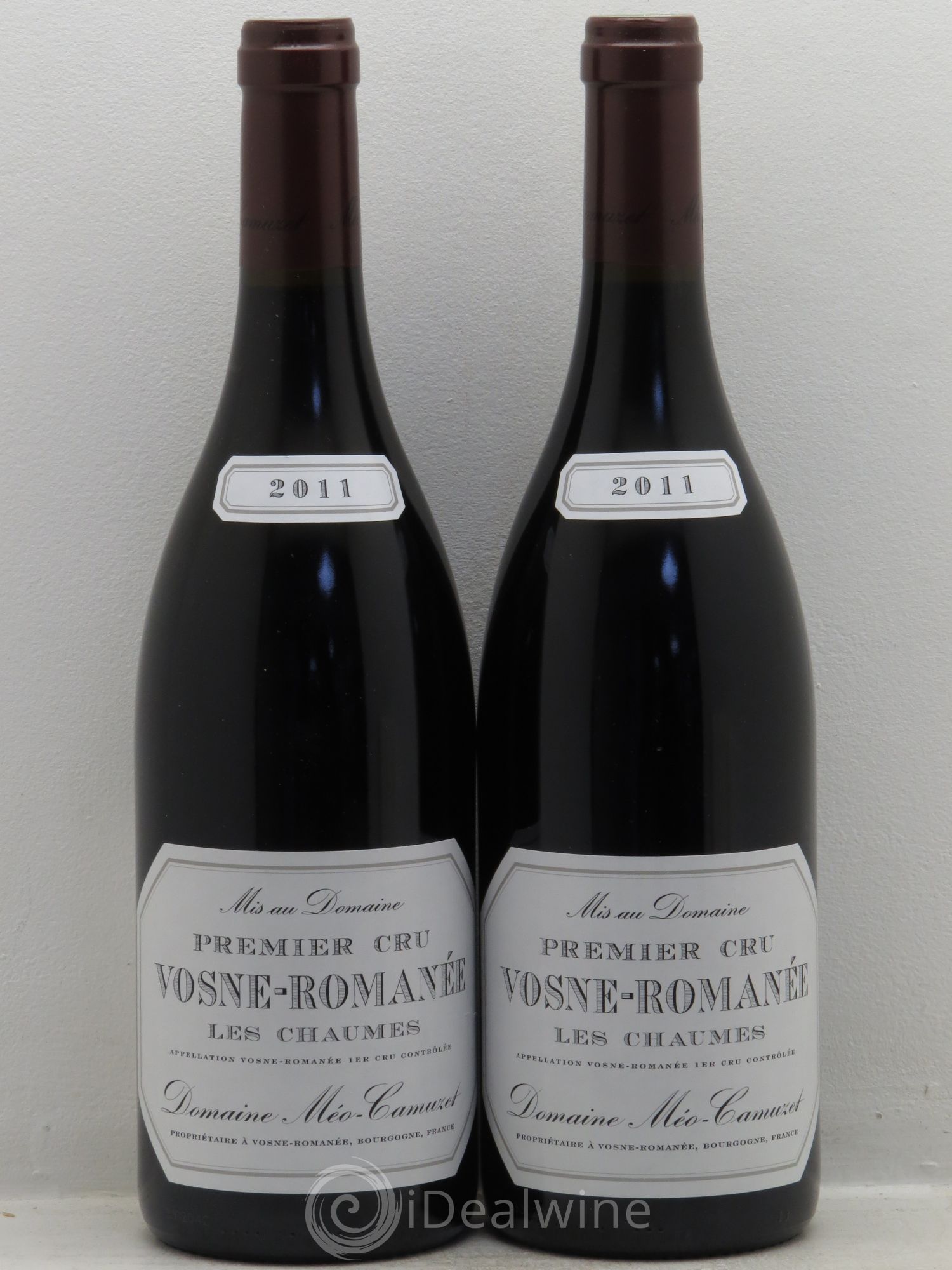 Vosne-Romanée 1er Cru Les Chaumes Méo-Camuzet (Domaine) 2011 - Lot de 2 bouteilles - 0