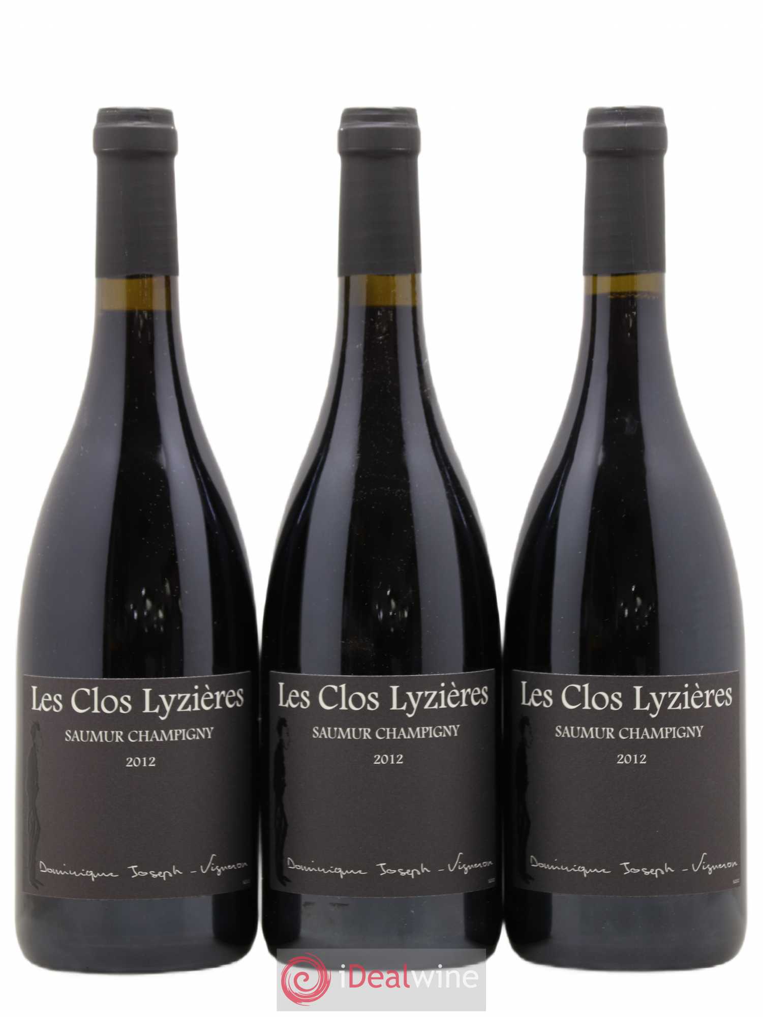 Saumur-Champigny Le Petit Saint Vincent Les Clos Lyzières (sans prix de réserve) 2012 - Posten von 3 Flaschen - 0