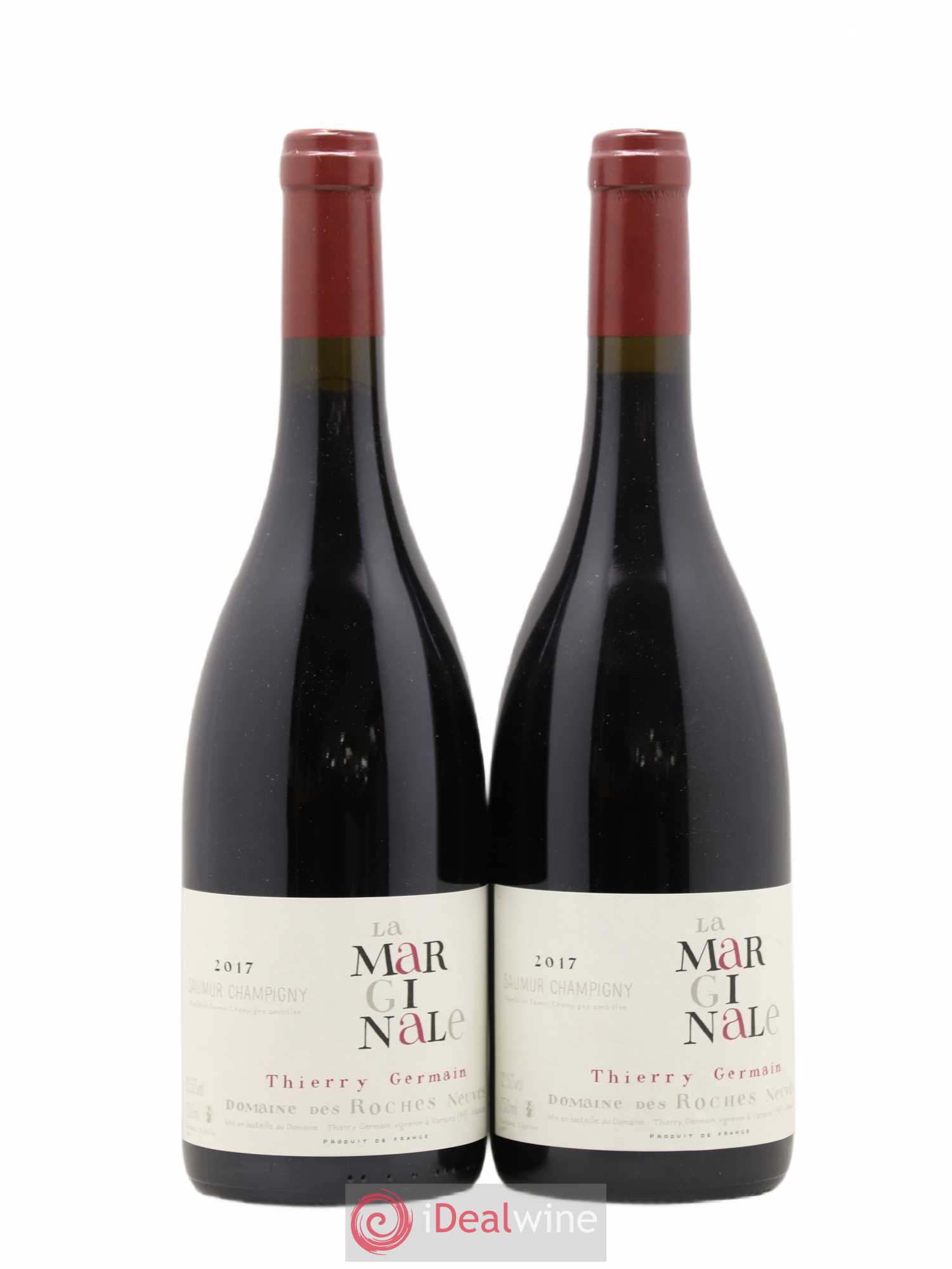 Saumur-Champigny La Marginale Domaine des Roches Neuves - Thierry Germain (sans prix de réserve) 2017 - Lot de 2 bouteilles - 0