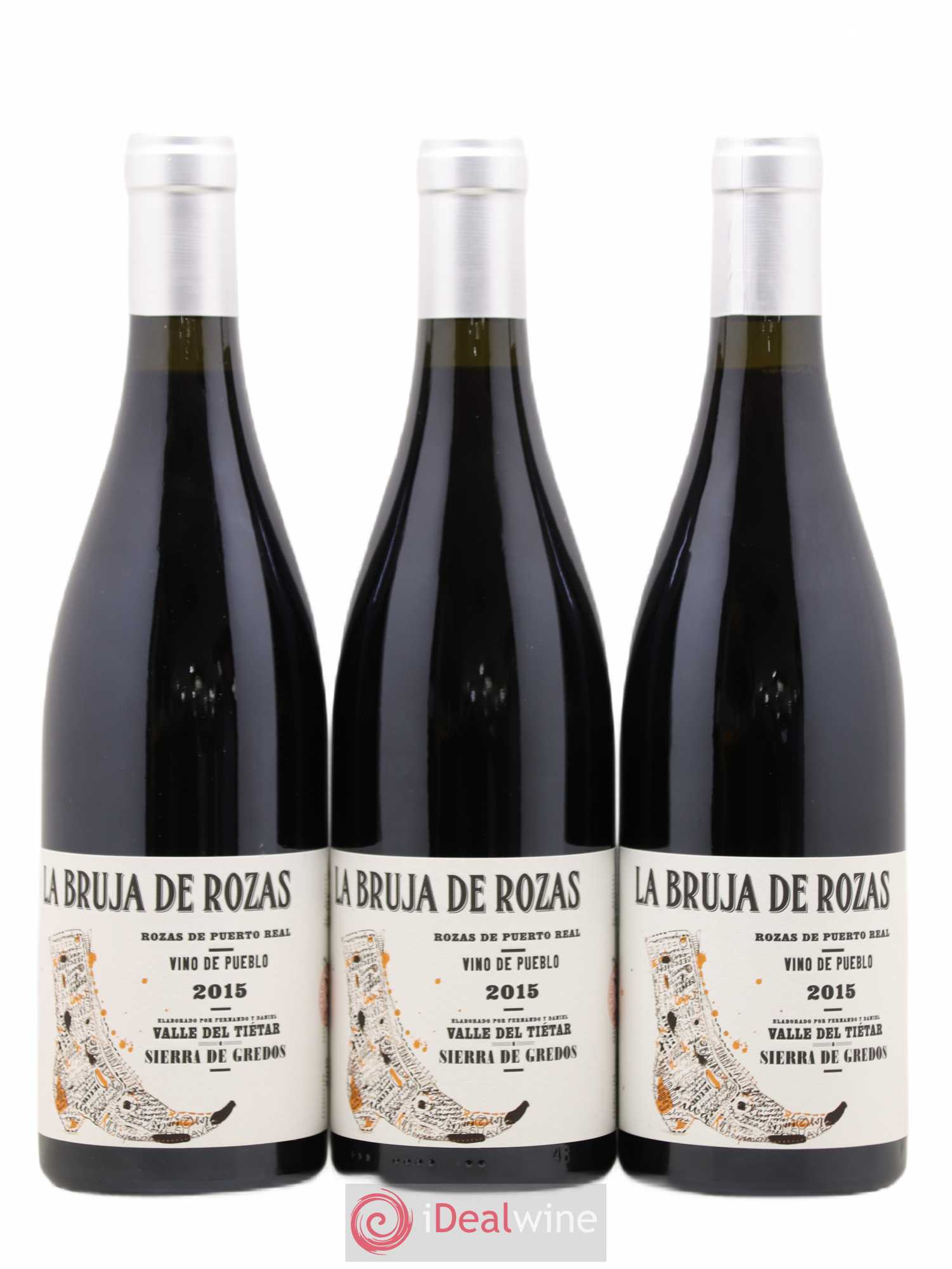 Vinos de Madrid DO Comando G La Bruja de Rozas (sans prix de réserve) 2015 - Lot de 3 bouteilles - 0