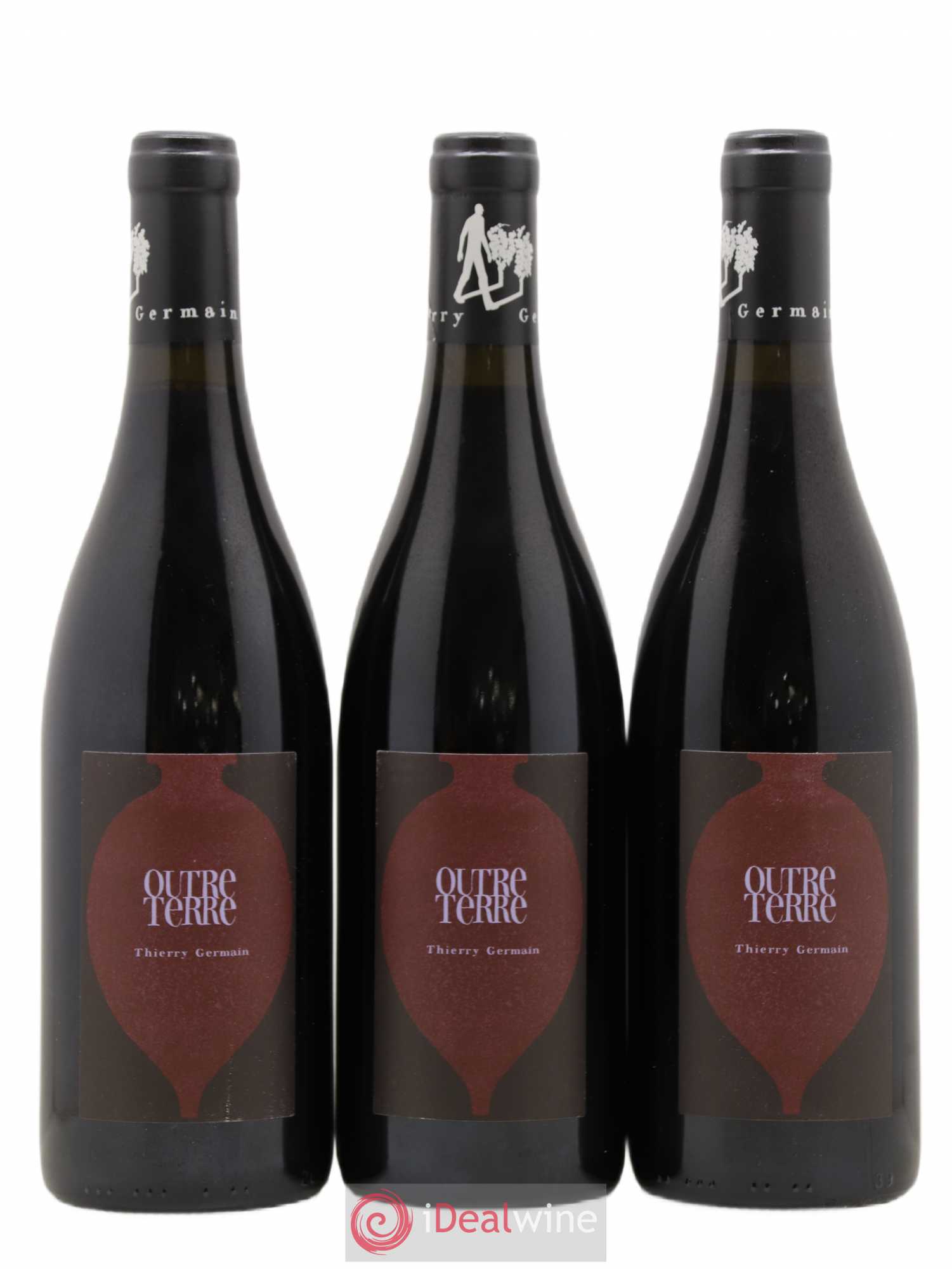 Saumur-Champigny Outre Terre Domaine des Roches Neuves - Thierry Germain (sans prix de réserve) 2016 - Lot de 3 bouteilles - 0