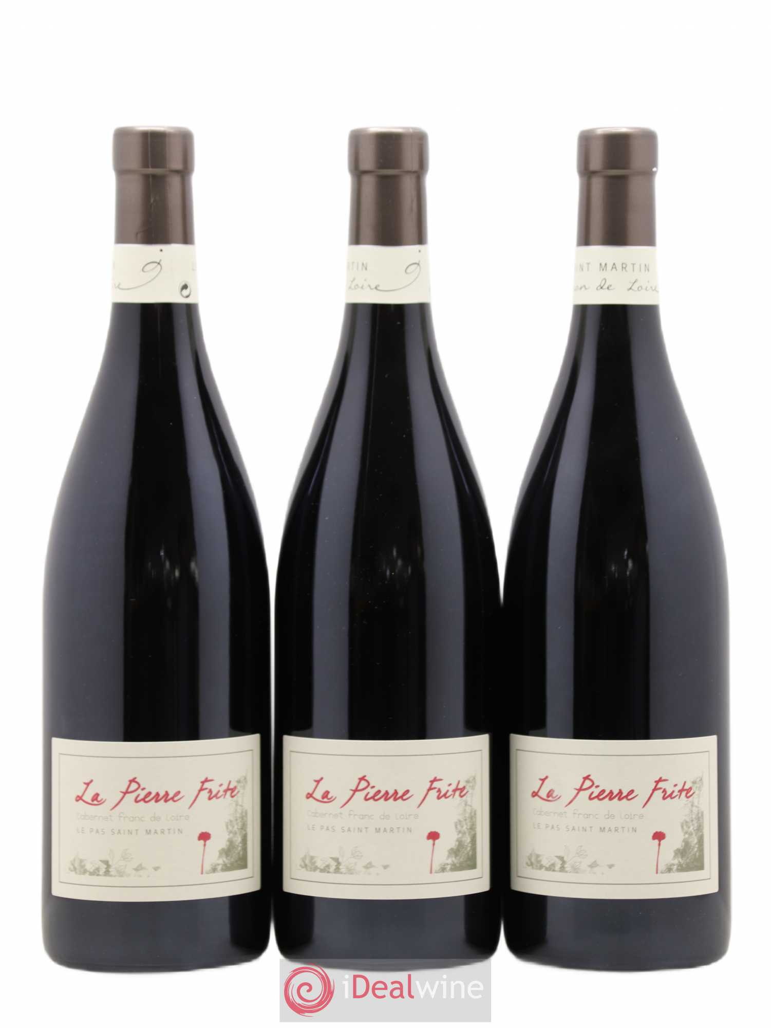 Saumur Pierre Frite Domaine Le Pas Saint Martin (sans prix de réserve) 2018 - Posten von 3 Flaschen - 0