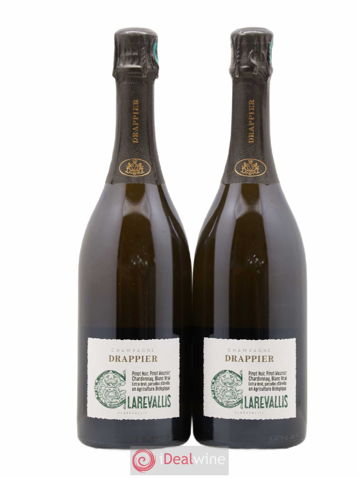 Clarevallis Extra-Brut Drappier (sans prix de réserve) - Lot de 2 bouteilles - 0