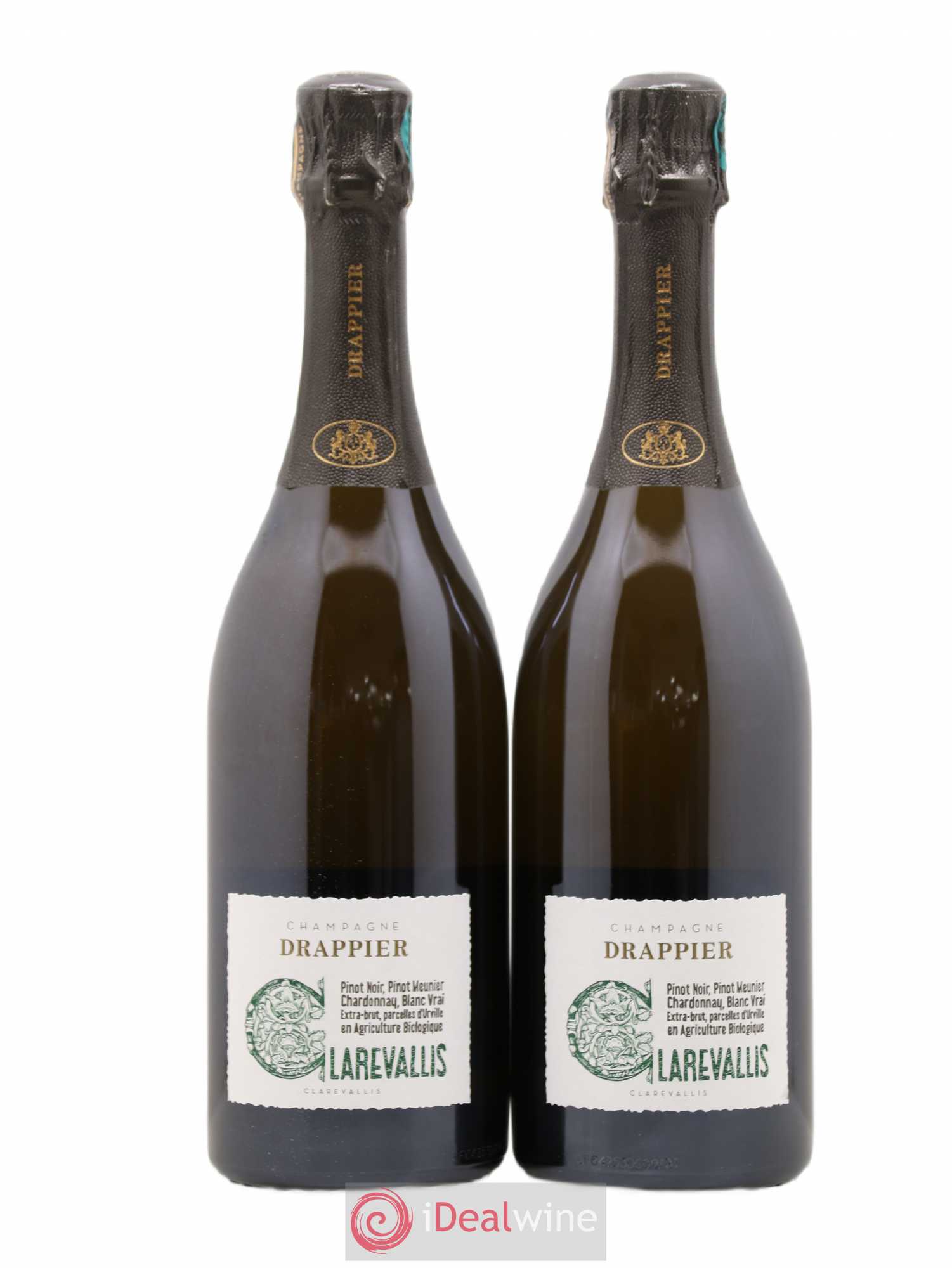 Clarevallis Extra-Brut Drappier (sans prix de réserve) - Lot de 2 bouteilles - 0