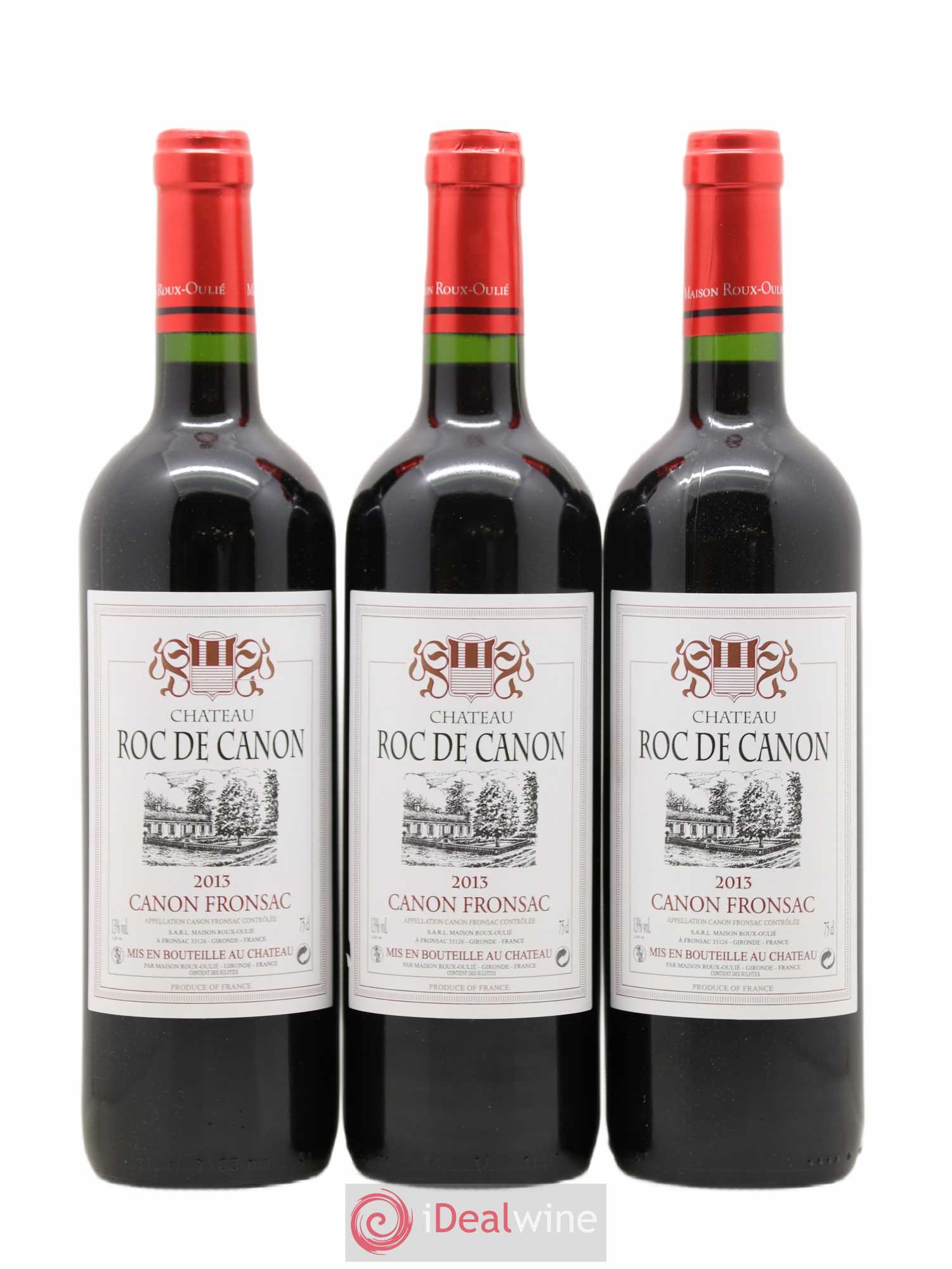Canon-Fronsac Château Roc de Canon (sans prix de réserve) 2013 - Lot de 6 bouteilles - 2