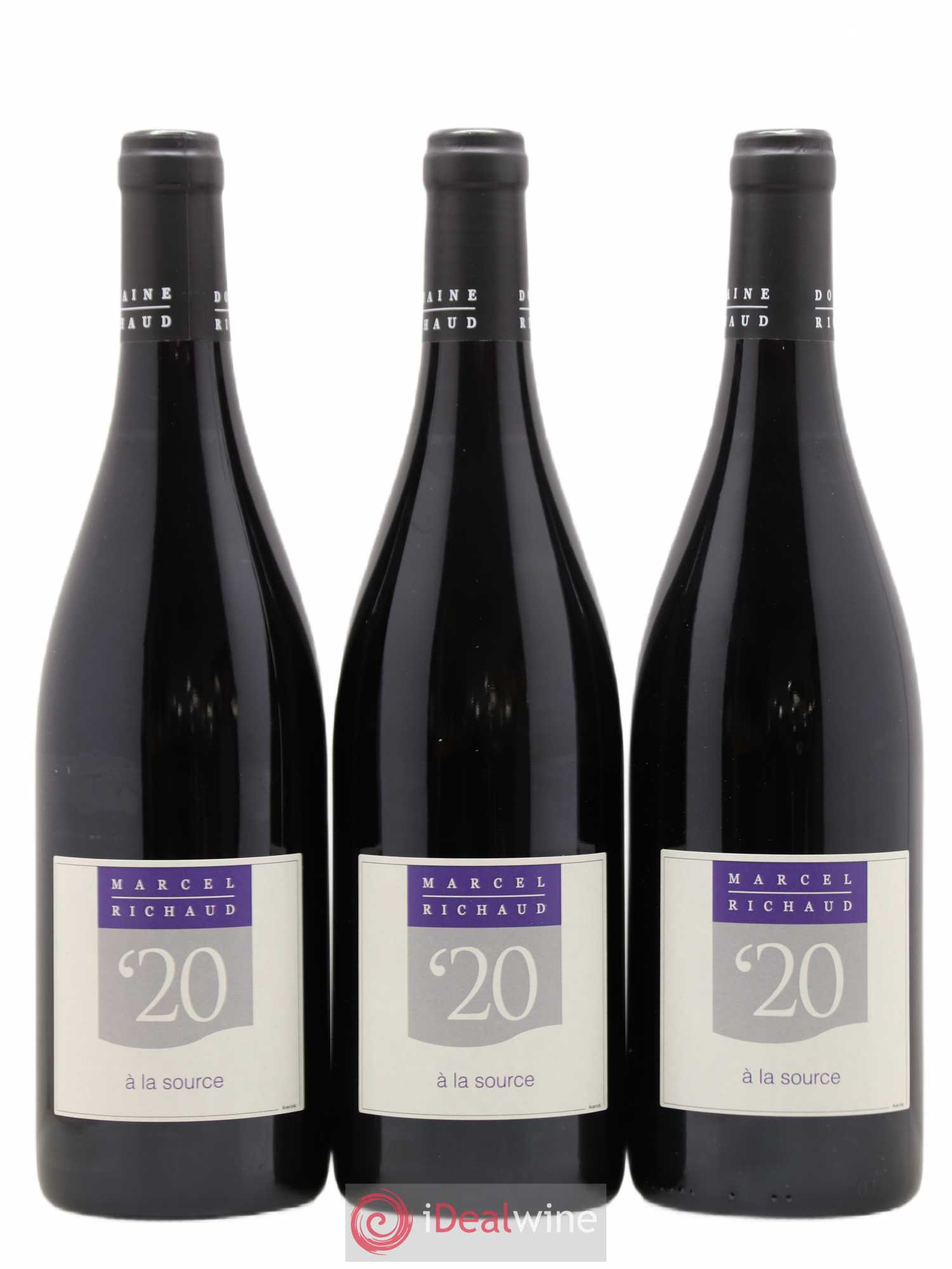 Vin de France A la source Marcel Richaud (sans prix de réserve) 2020 - Lot de 6 bouteilles - 2