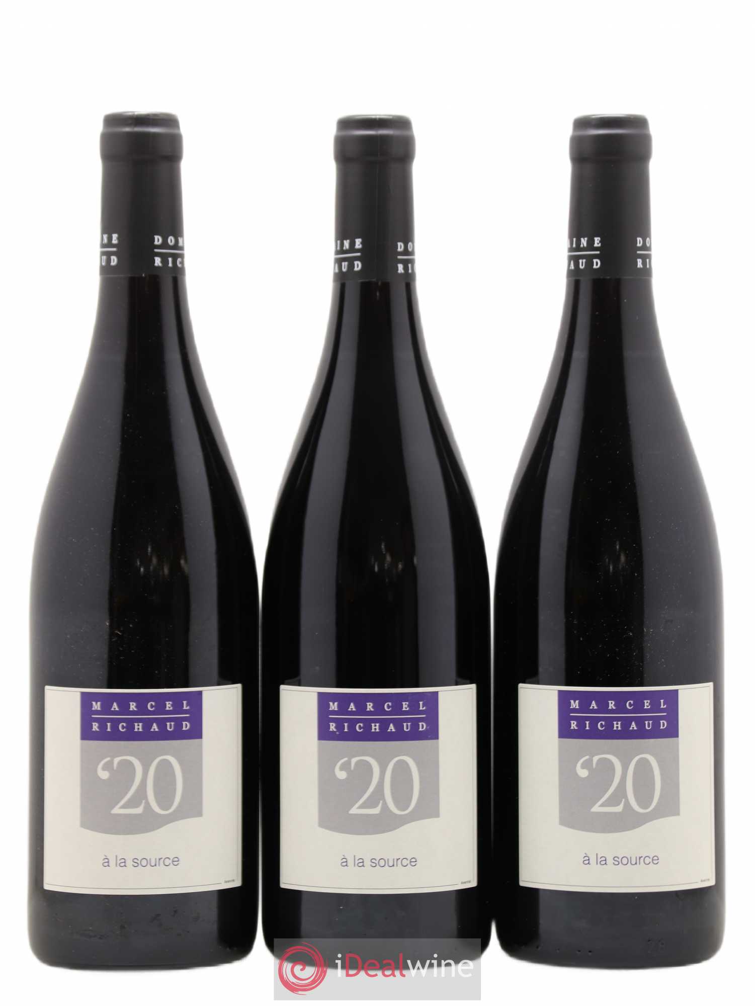 Vin de France A la source Marcel Richaud (sans prix de réserve) 2020 - Lot de 6 bouteilles - 2