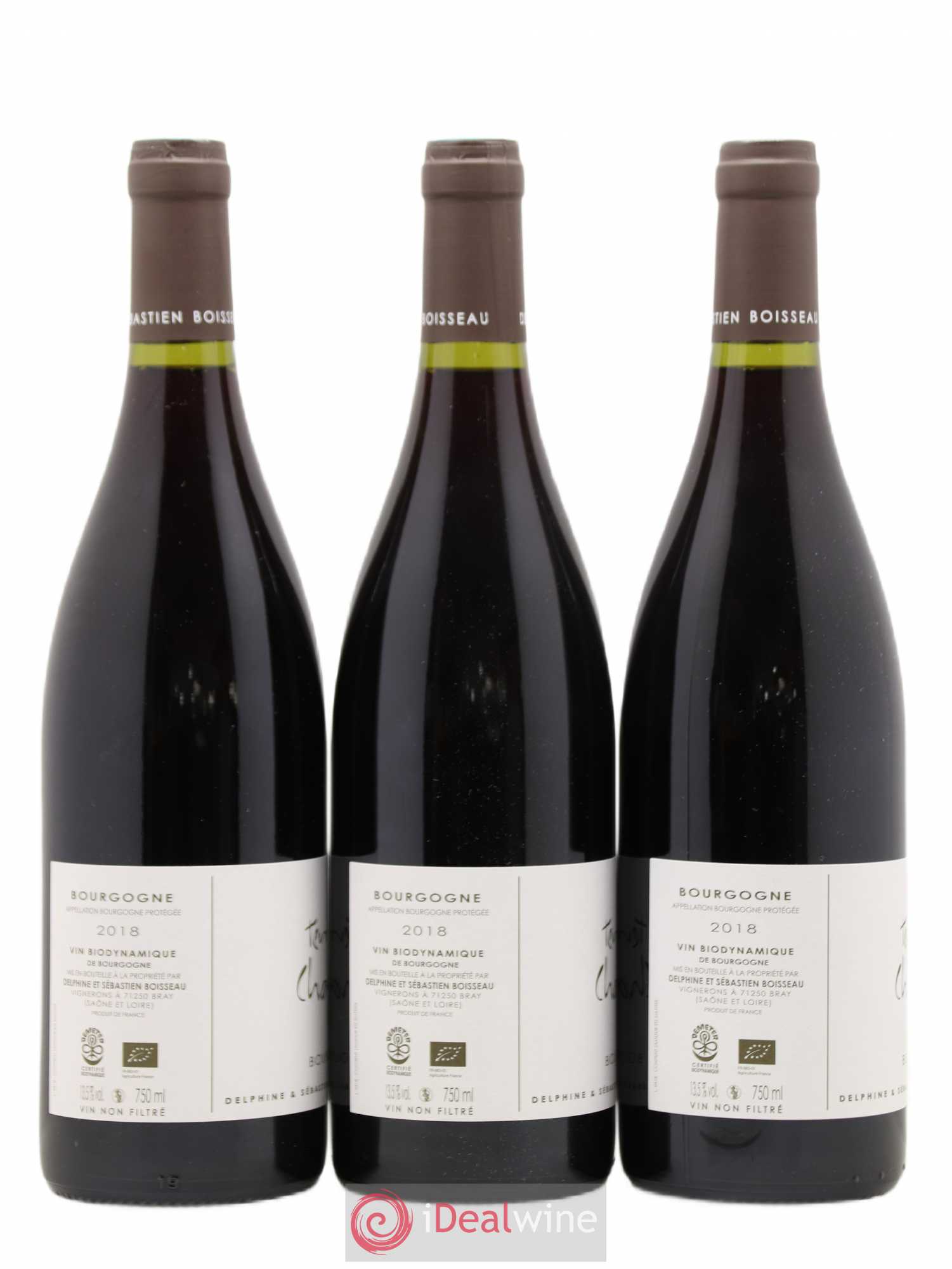 Bourgogne Terres de Chazeux (sans prix de réserve) 2018 - Posten von 3 Flaschen - 1