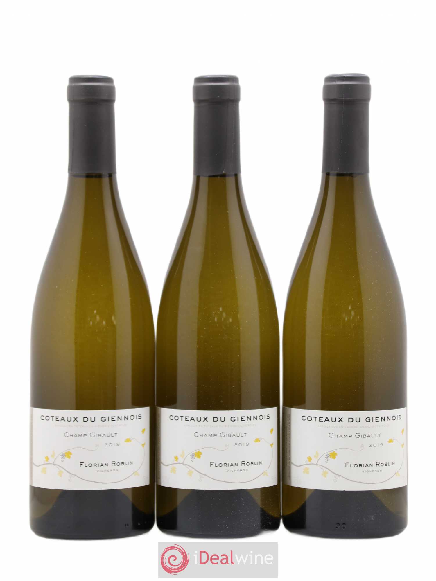 Val de Loire Coteaux du Giennois Champ Gibault Florian Roblin (sans prix de réserve) 2019 - Posten von 3 Flaschen - 0