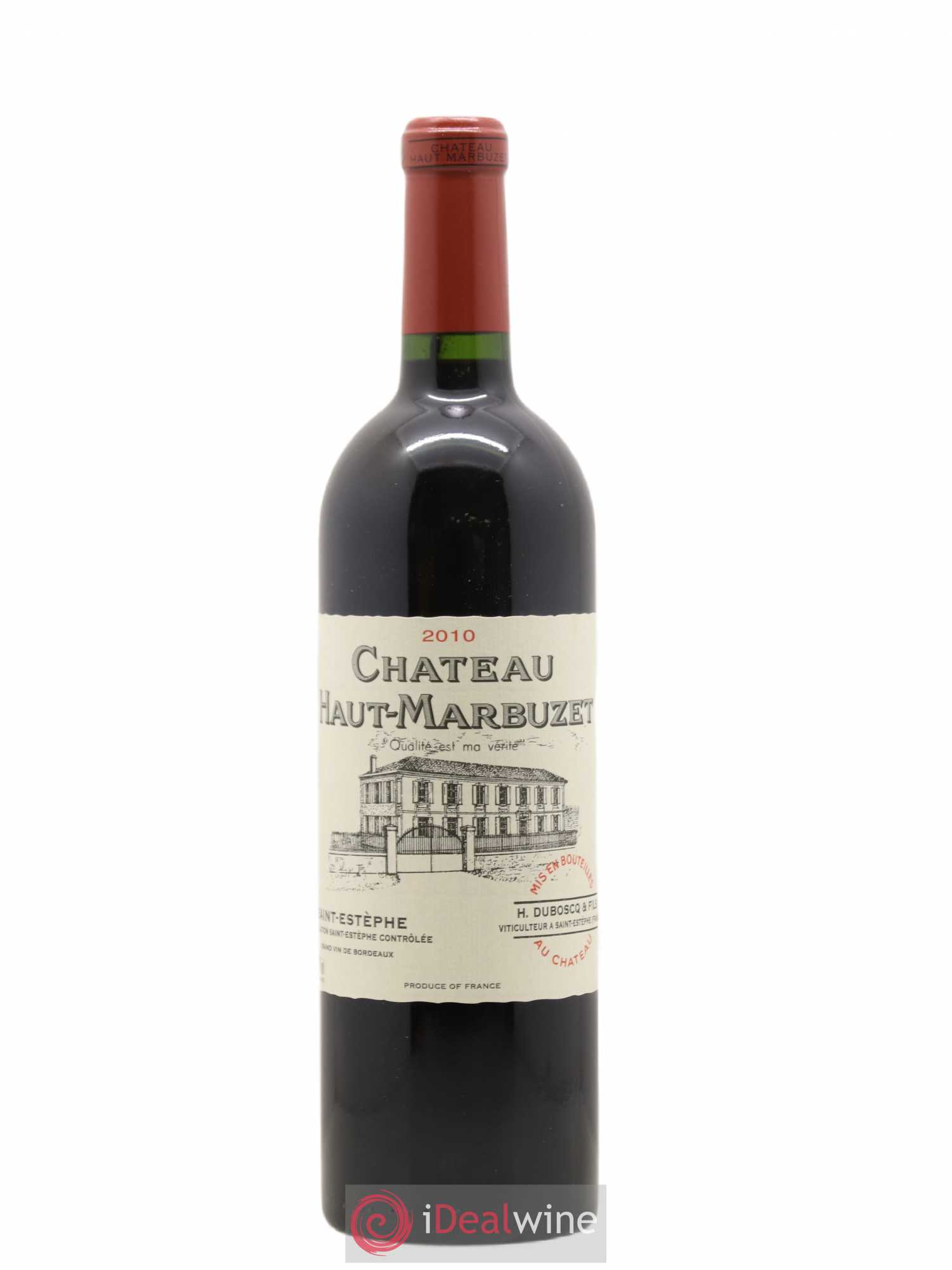 Château Haut Marbuzet 2010 - Lot de 1 bouteille - 0