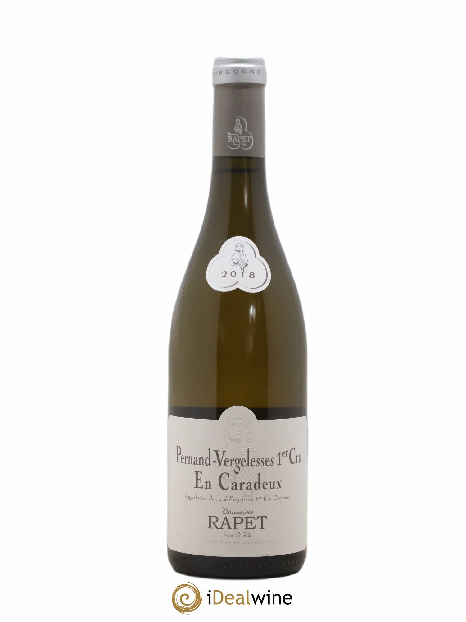 Pernand-Vergelesses 1er Cru En Caradeux Rapet Père & Fils 2018 - Lot de 1 bouteille - 0