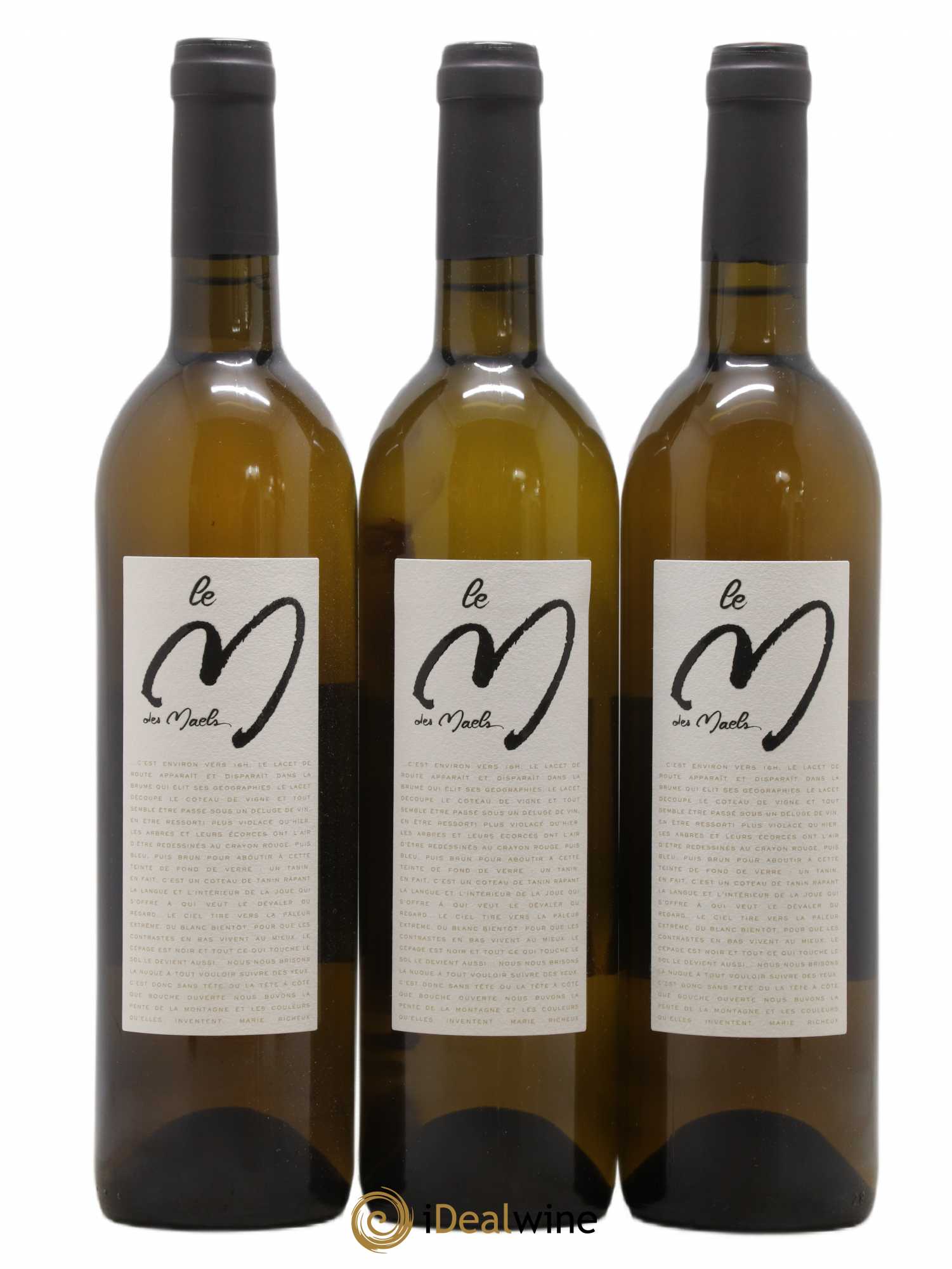 Pays d'Oc Le M des Maels Domaine des Maels (sans prix de réserve) 2015 - Posten von 3 Flaschen - 0