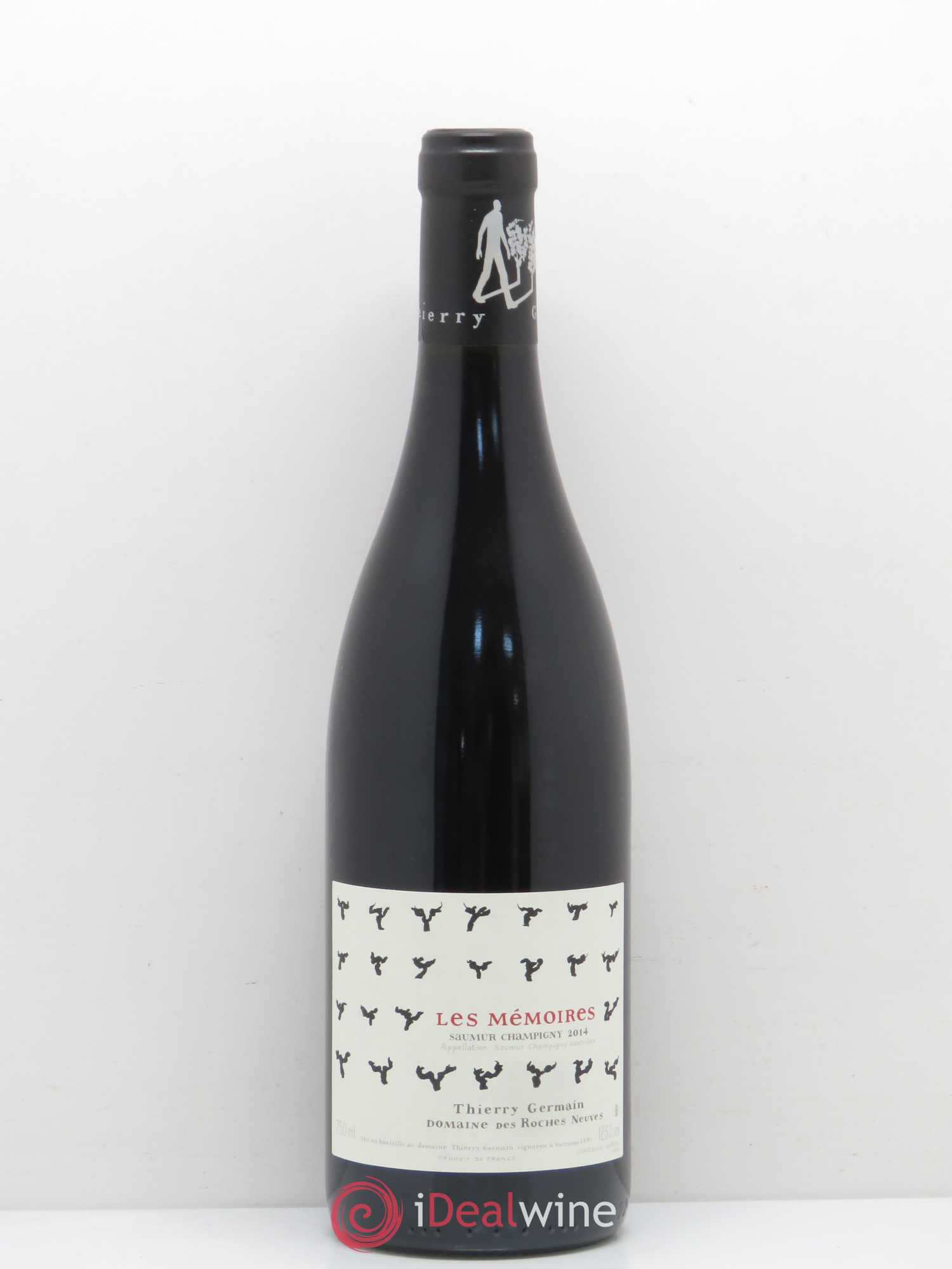 Saumur-Champigny Les Mémoires Domaine des Roches Neuves - Thierry Germain 2014 - Lot de 1 bouteille - 0