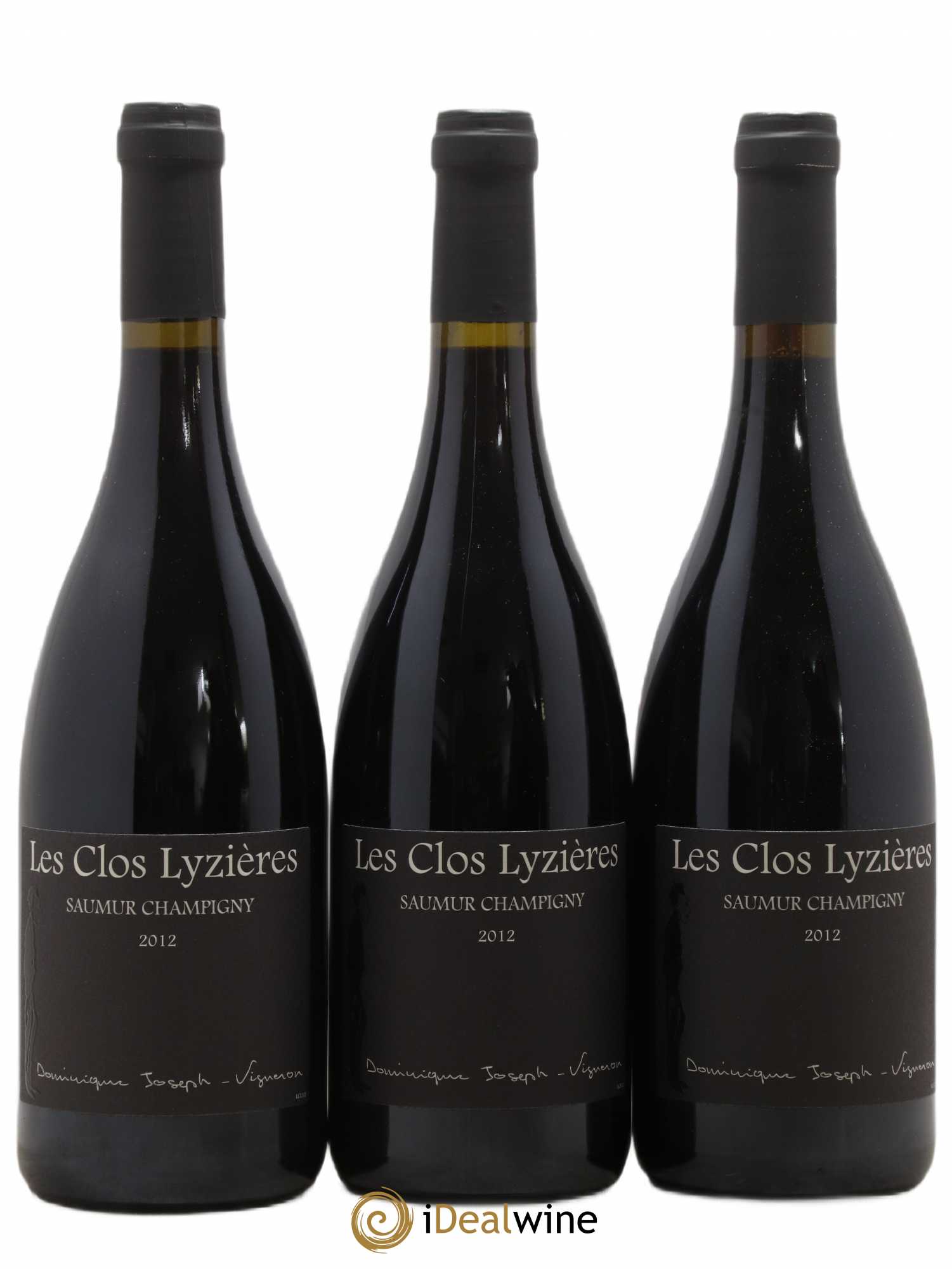 Saumur-Champigny Les Clos Lyzieres Le Petit Saint Vincent (sans prix de réserve) 2012 - Posten von 3 Flaschen - 0