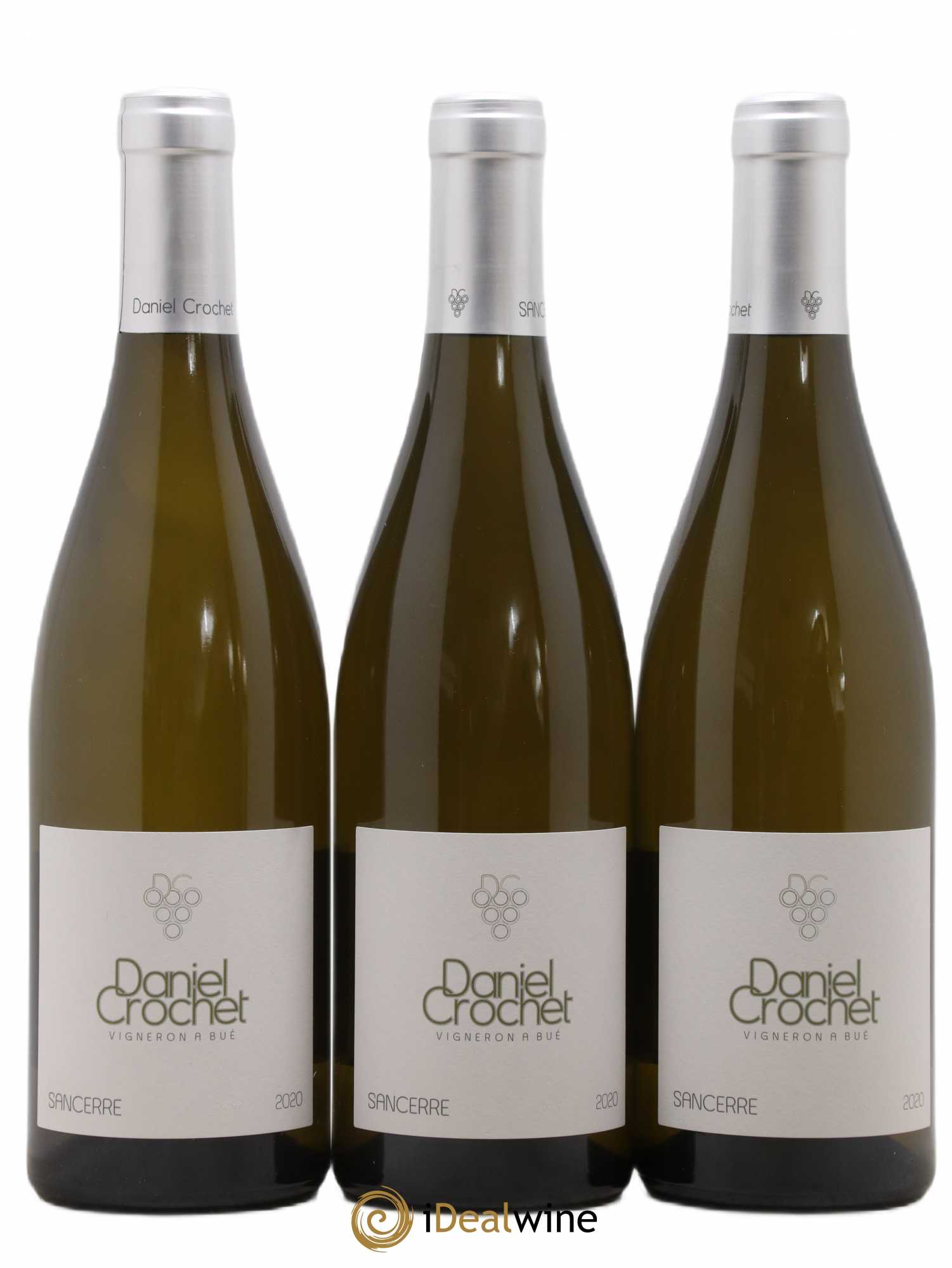 Sancerre Daniel Crochet (sans prix de réserve) 2020 - Lot de 3 bouteilles - 0