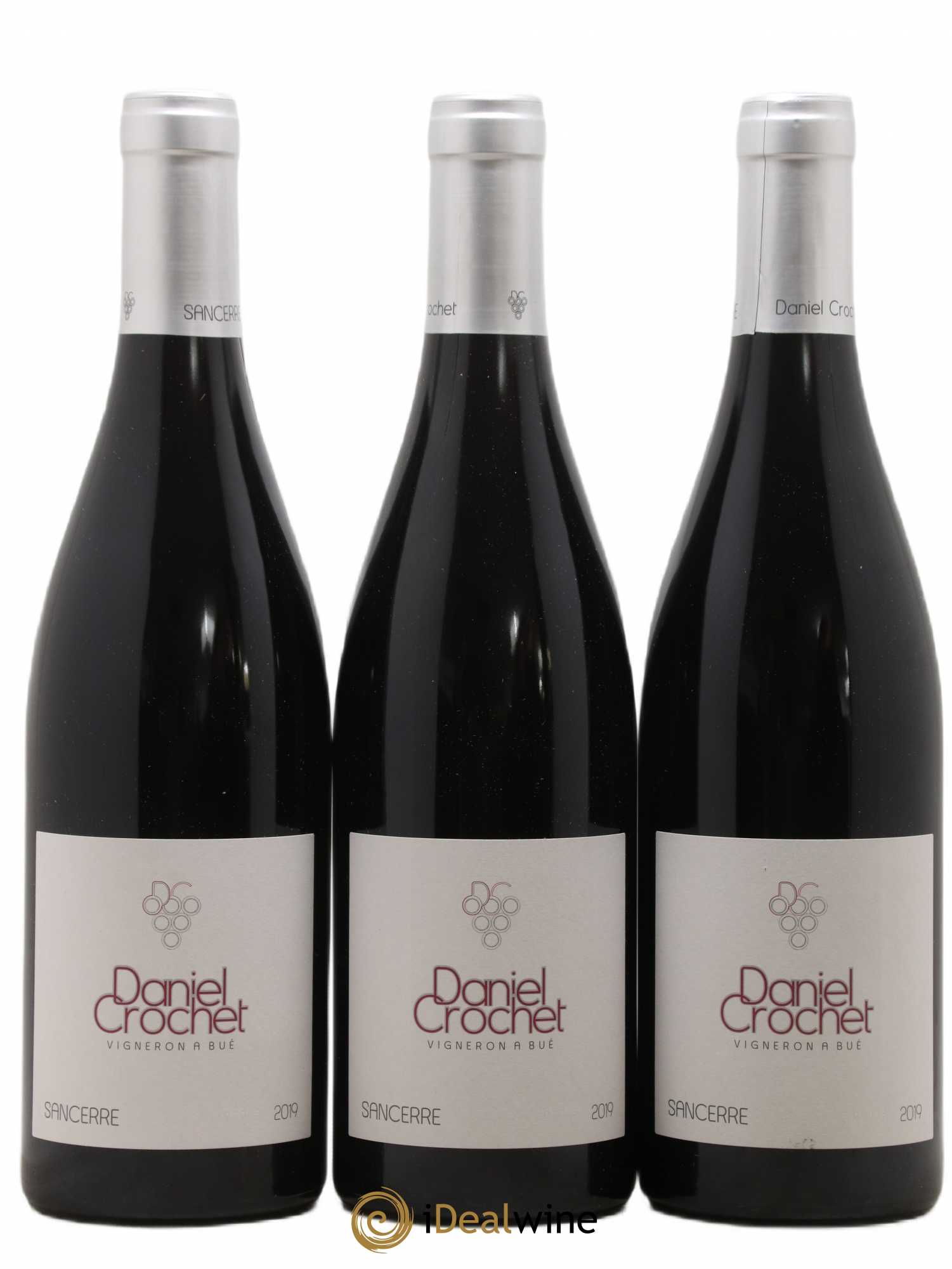 Sancerre Daniel Crochet (sans prix de réserve) 2019 - Lot de 3 bouteilles - 0