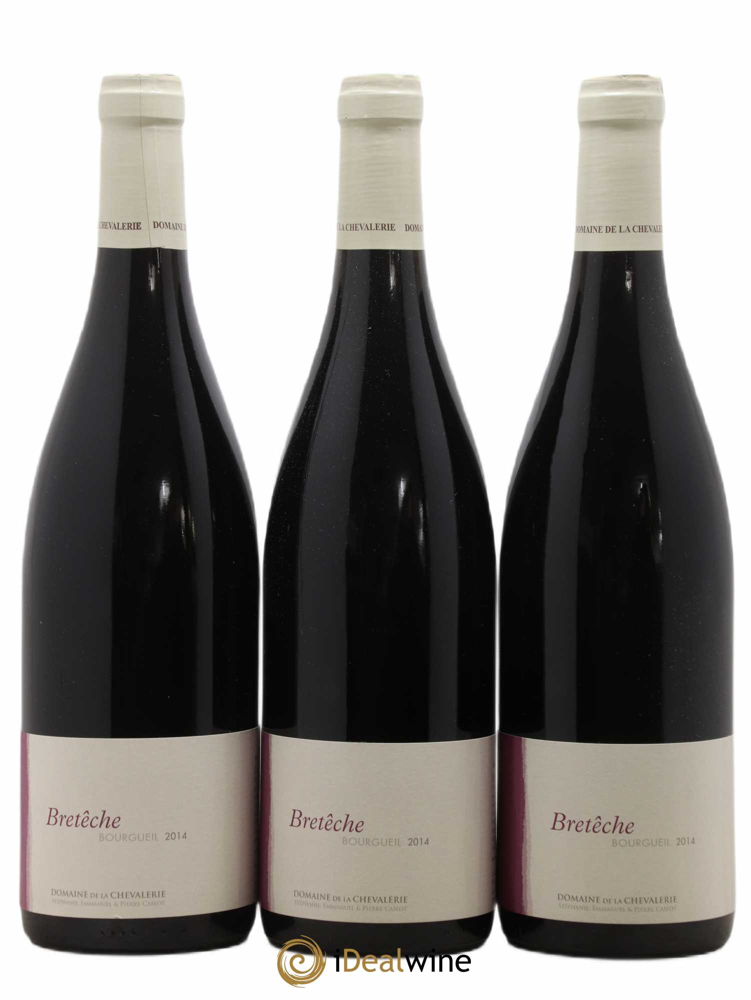 Bourgueil Bretêche Domaine de la Chevalerie (sans prix de réserve) 2014 - Lot de 3 bouteilles - 0