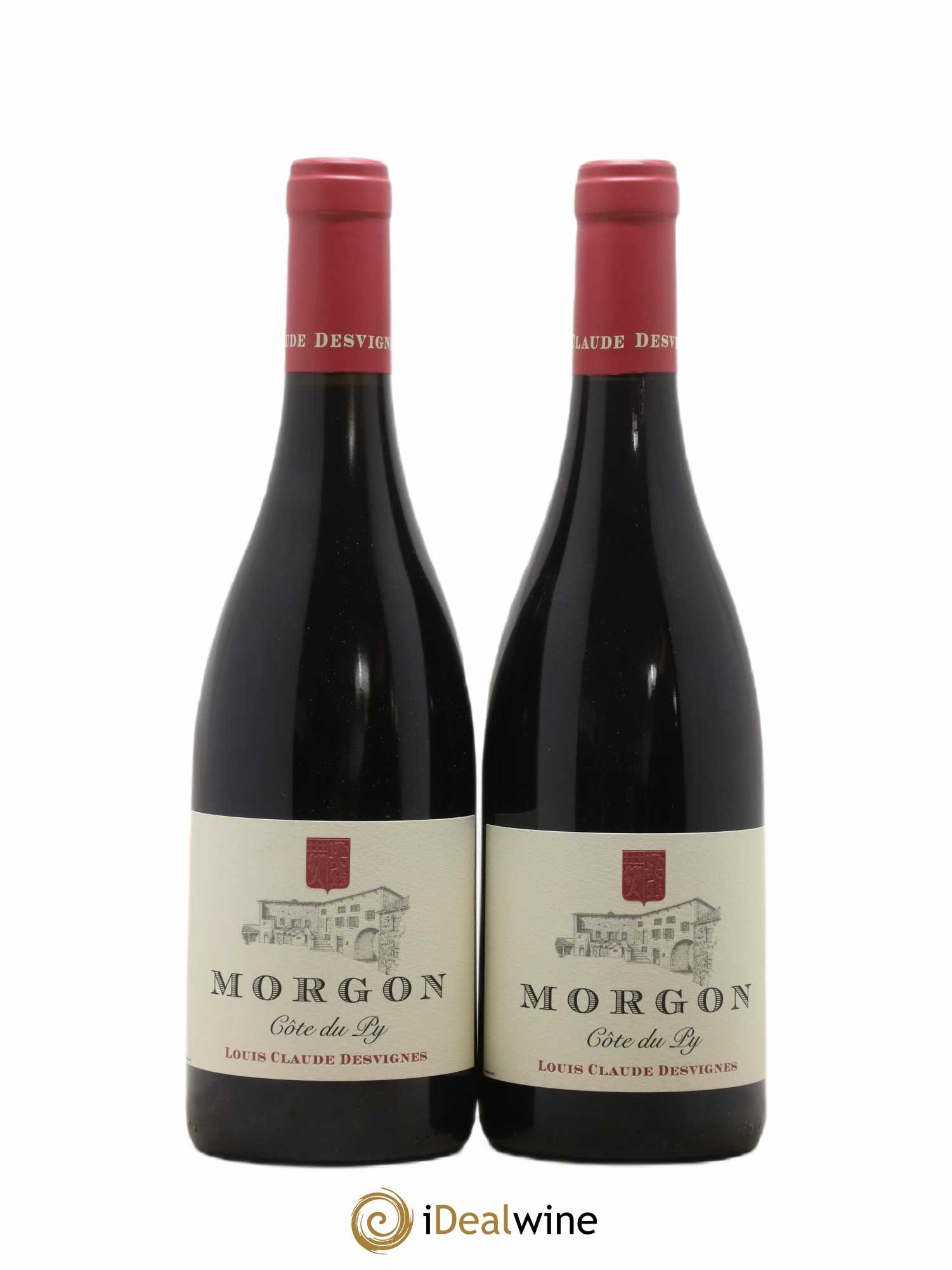 Morgon Côte du Py Louis-Claude Desvignes (sans prix de réserve) 2018 - Lot de 2 bouteilles - 0