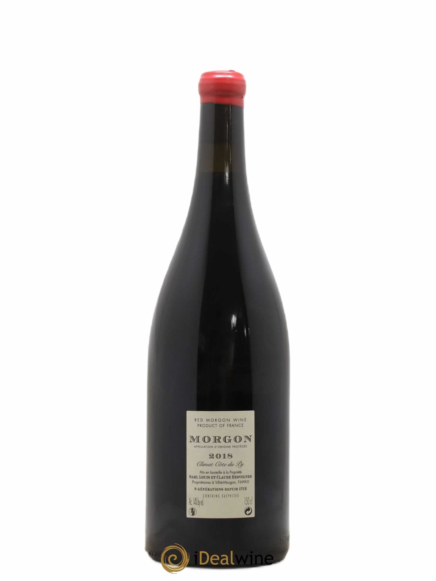 Morgon Côte du Py Louis-Claude Desvignes (sans prix de réserve) 2018 - Lot de 1 magnum - 1