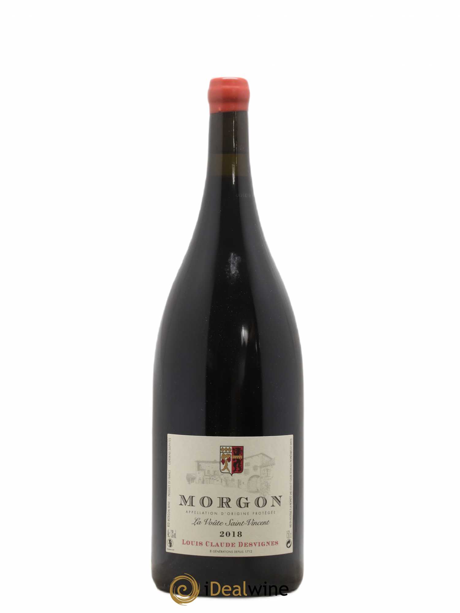 Morgon La Voûte Saint Vincent Louis-Claude Desvignes (sans prix de réserve) 2018 - Lot de 1 magnum - 0