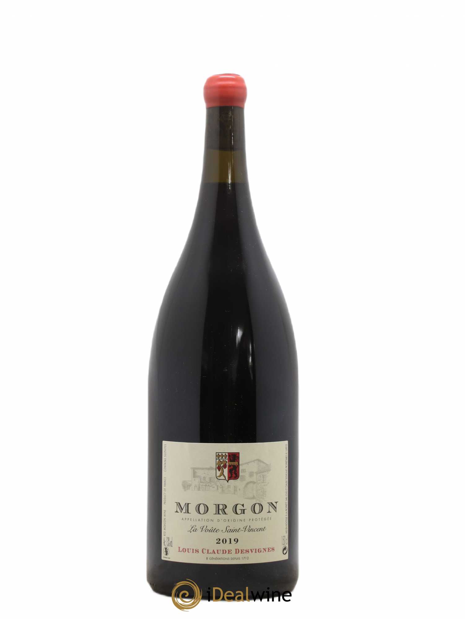 Morgon La Voûte Saint Vincent Louis-Claude Desvignes 2019 - Lot de 1 magnum - 0