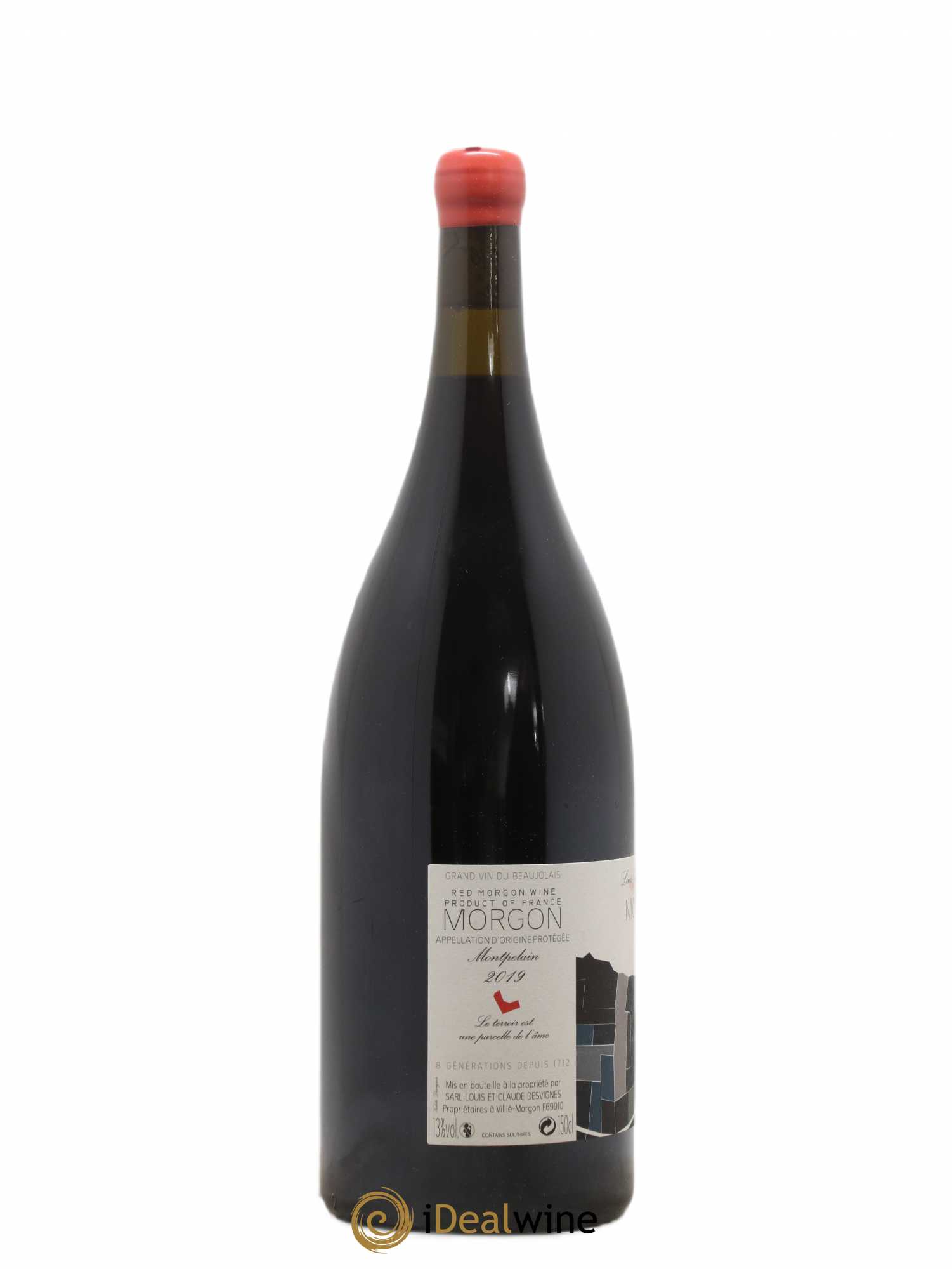 Morgon Montpelain Louis-Claude Desvignes  (sans prix de réserve) 2019 - Lot de 1 magnum - 1