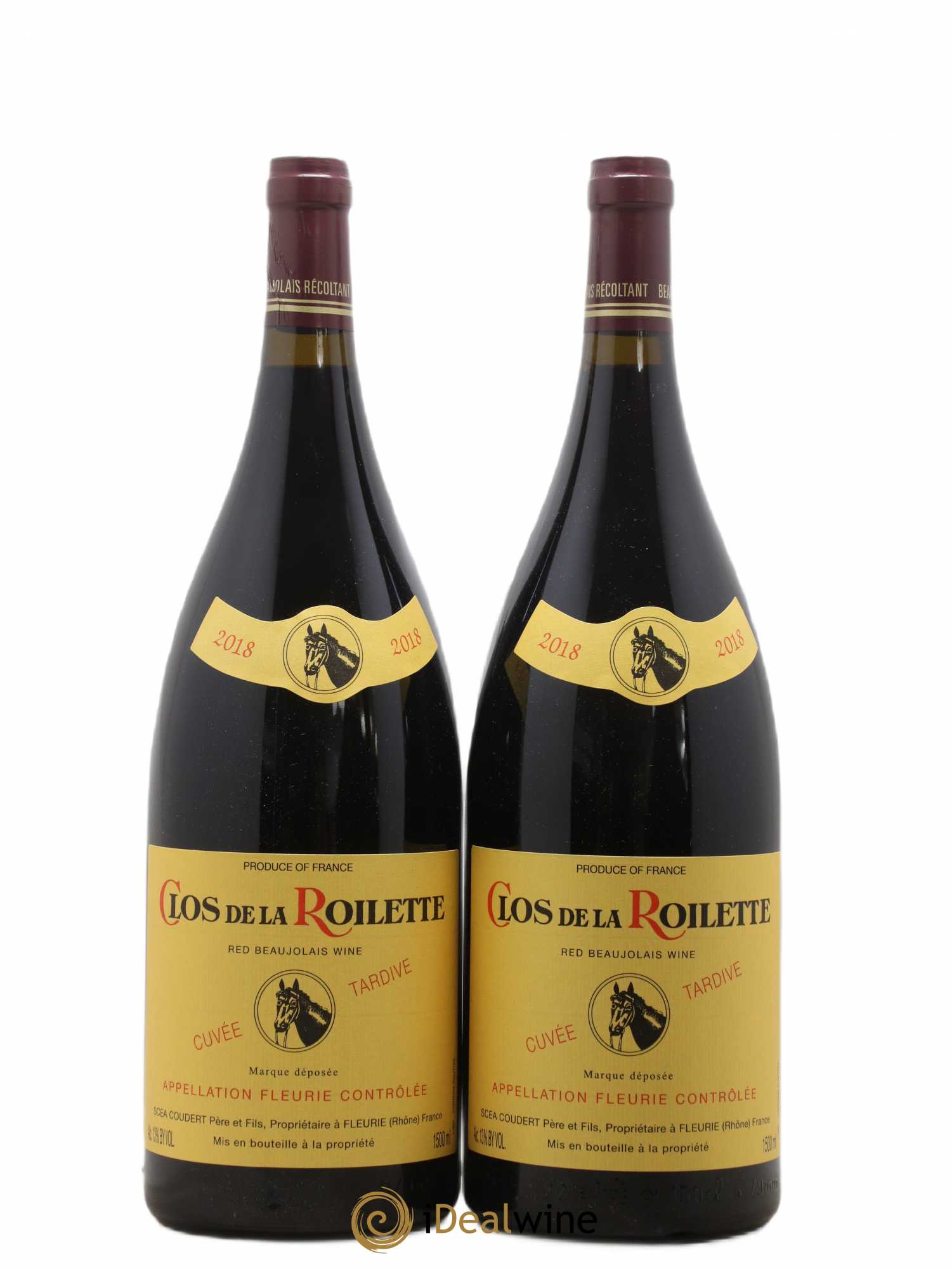 Fleurie Cuvée Tardive Clos de la Roilette 2018 - Lot de 2 magnums - 0