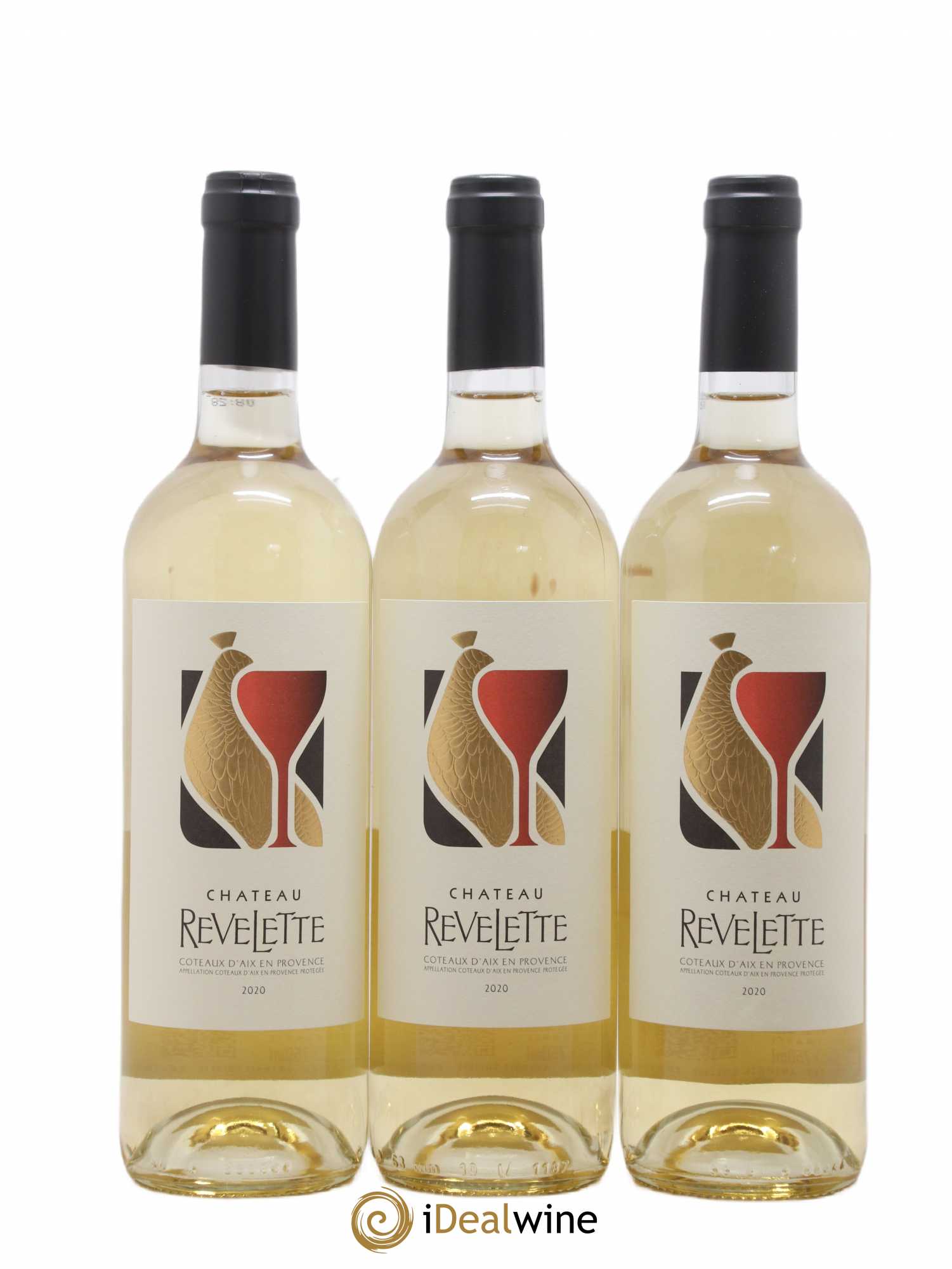 Coteaux d'Aix-en-Provence Château Revelette (sans prix de réserve) 2020 - Posten von 3 Flaschen - 0